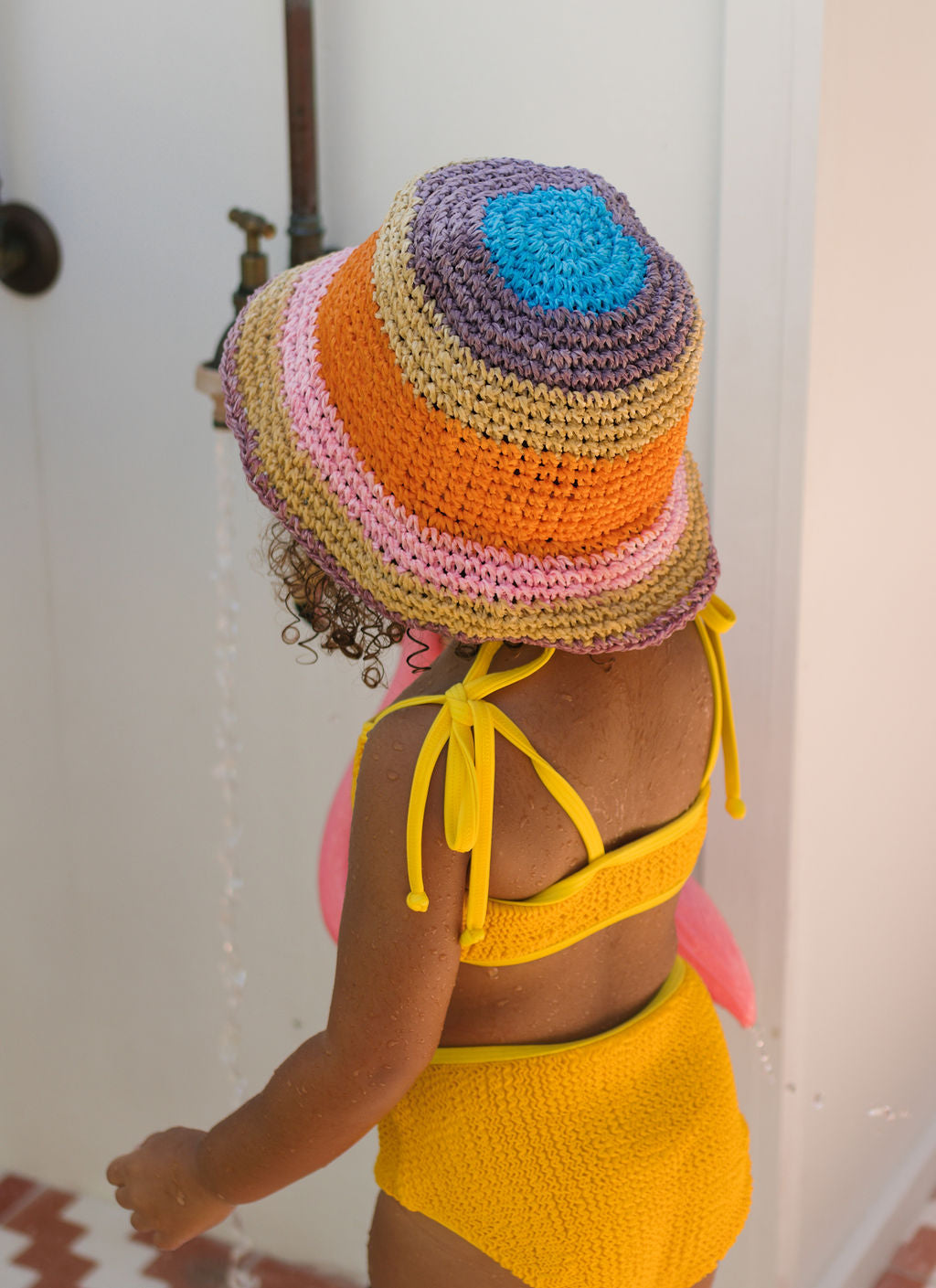 Acorn Kids Astrid Crochet Straw Hat