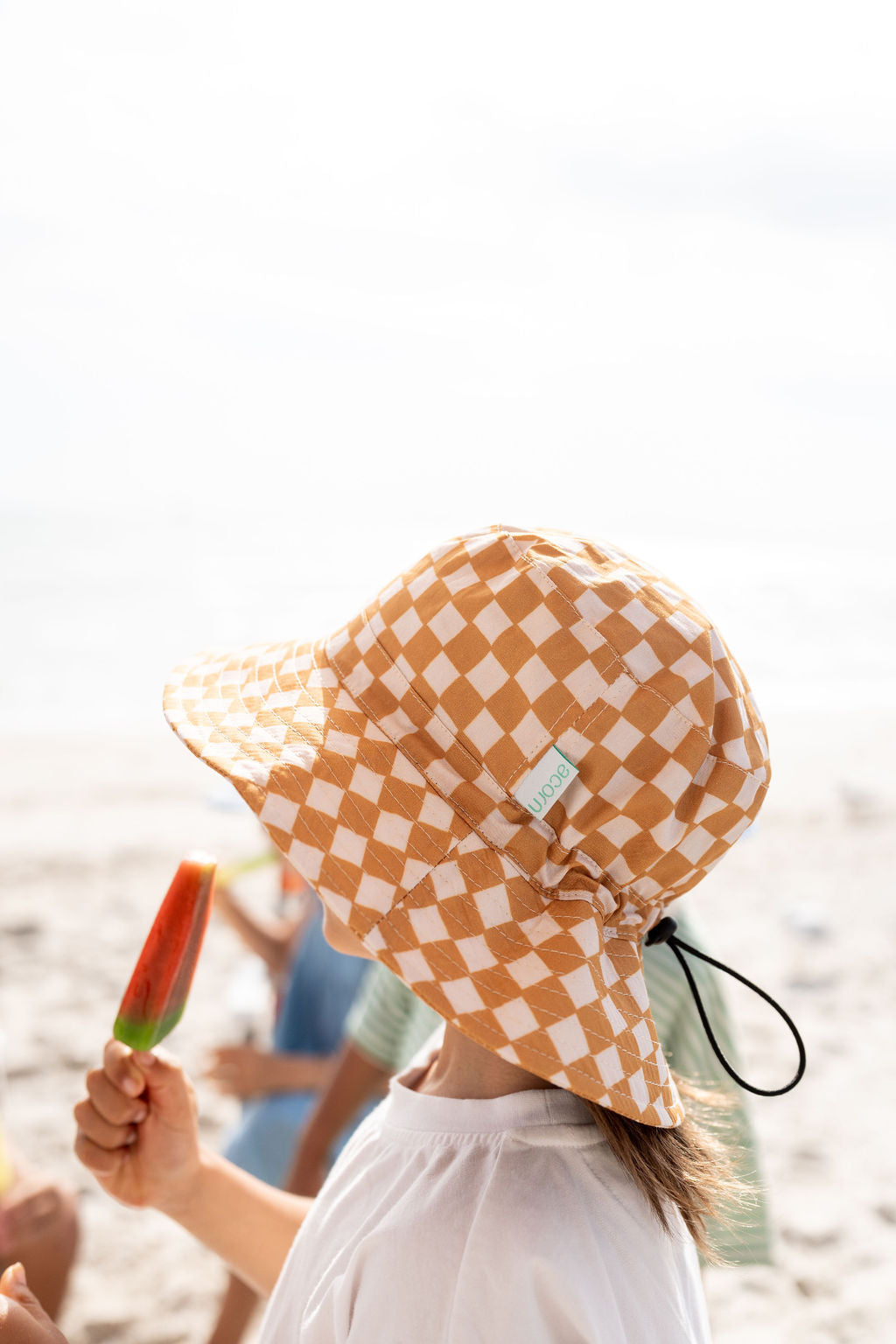 Acorn Kids Checkmate Wide Brim Bucket Hat