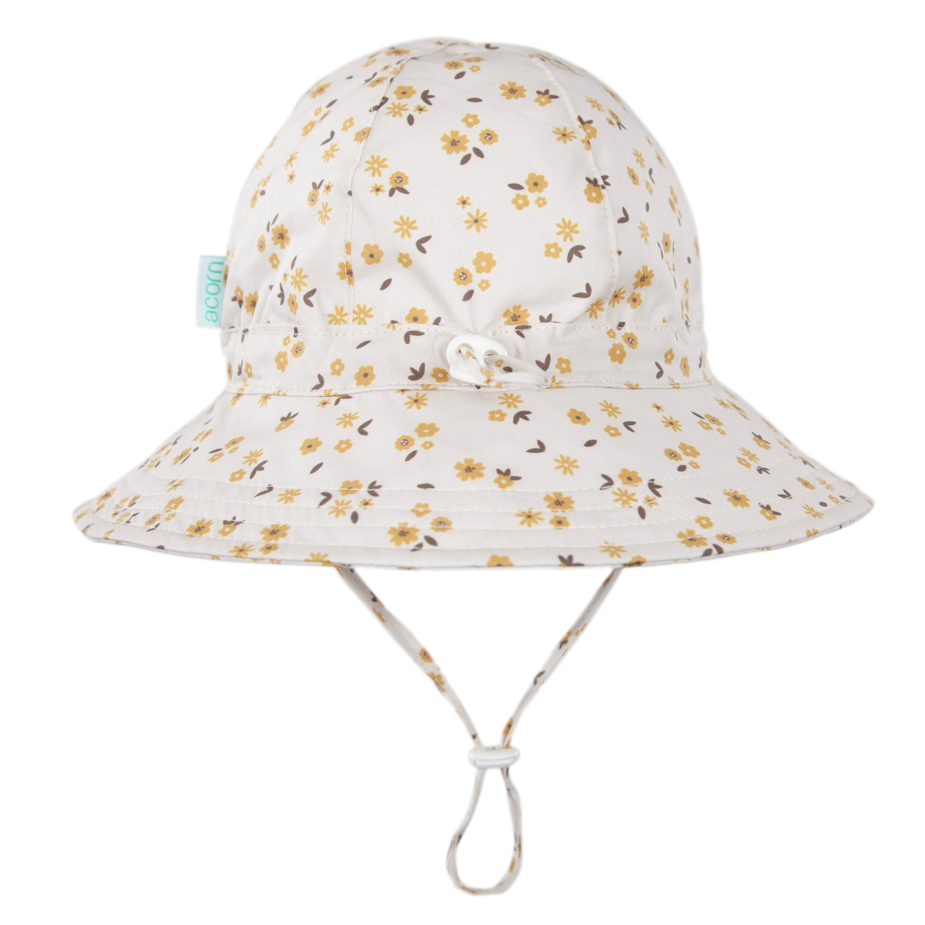 Acorn Kids Amber Blooms Wide Brim Sunhat