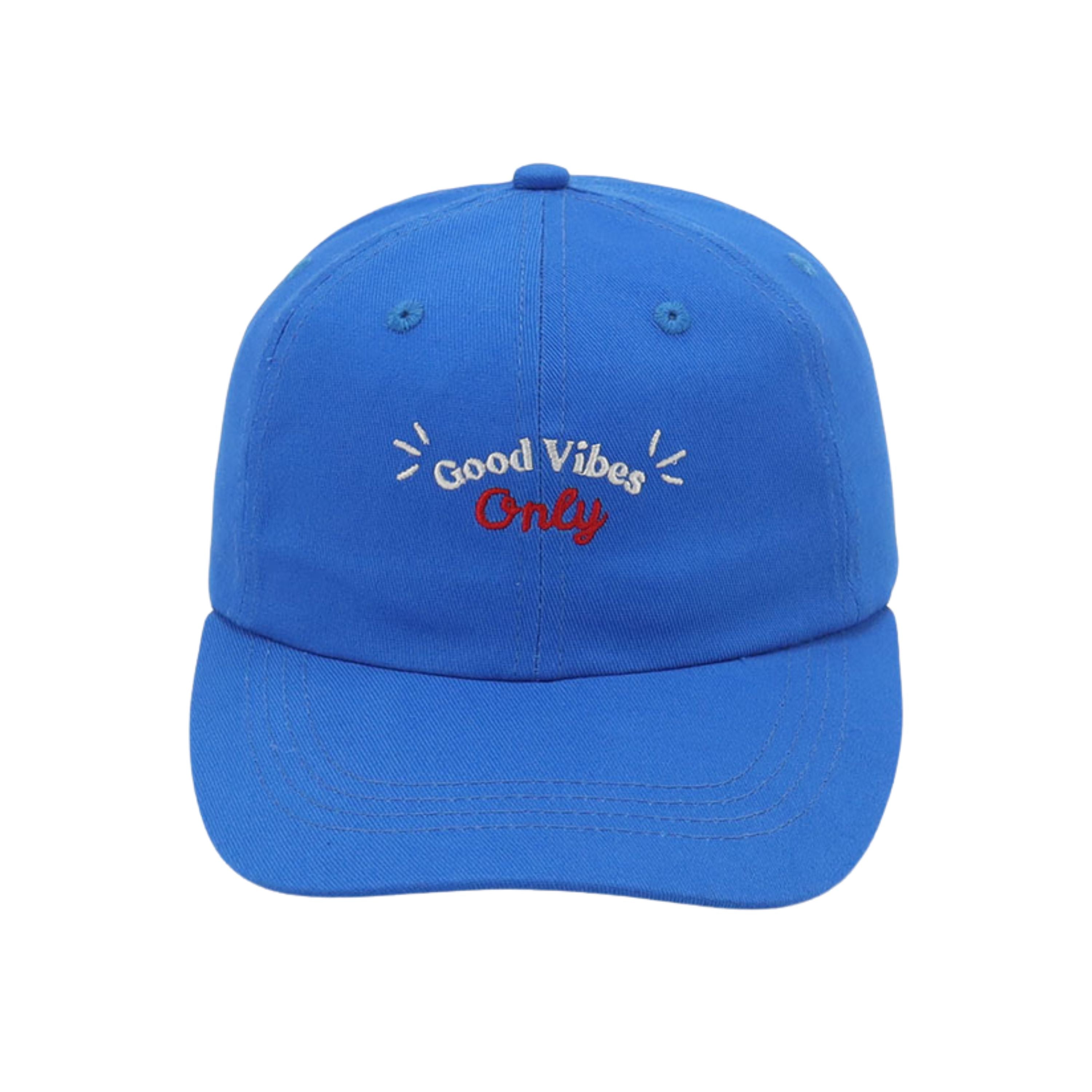 Acorn Kids Good Vibes Only Cap Blue