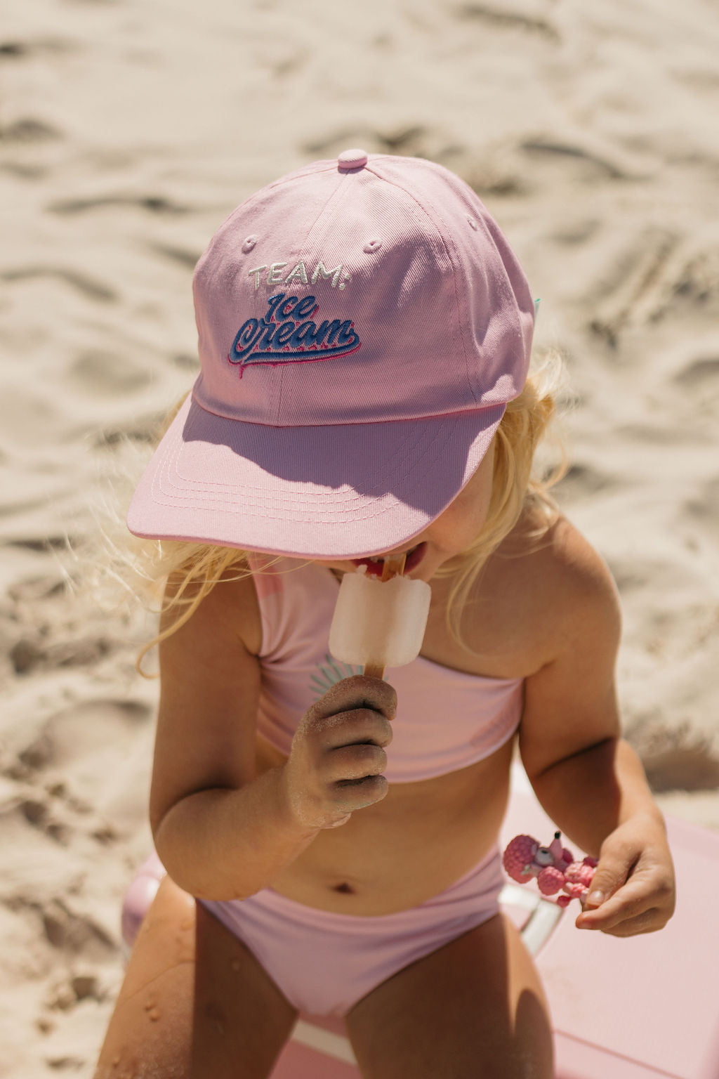 Acorn Kids Team Ice Cream Cap Pink