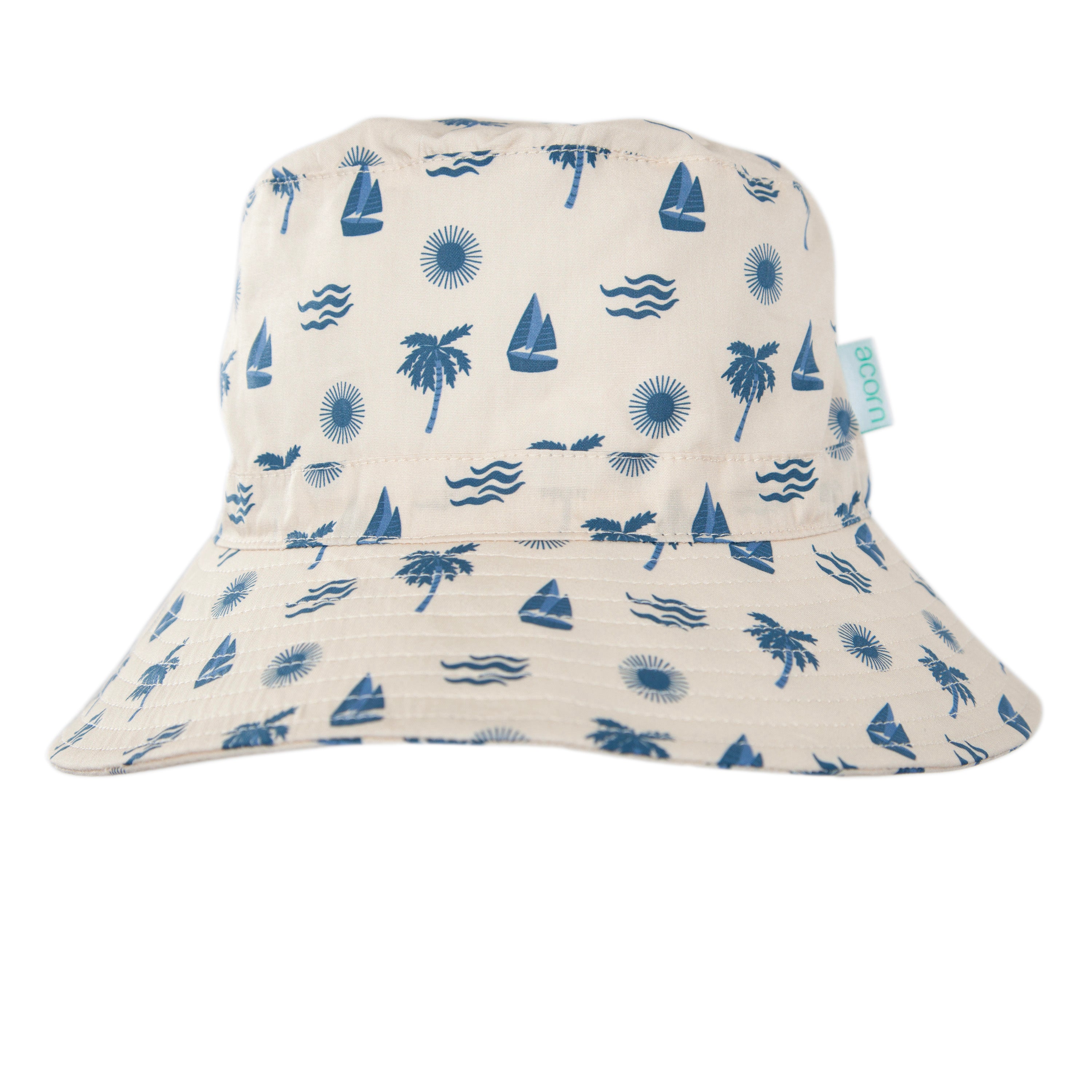 Acorn Kids Island Breeze Wide Brim Bucket Hat
