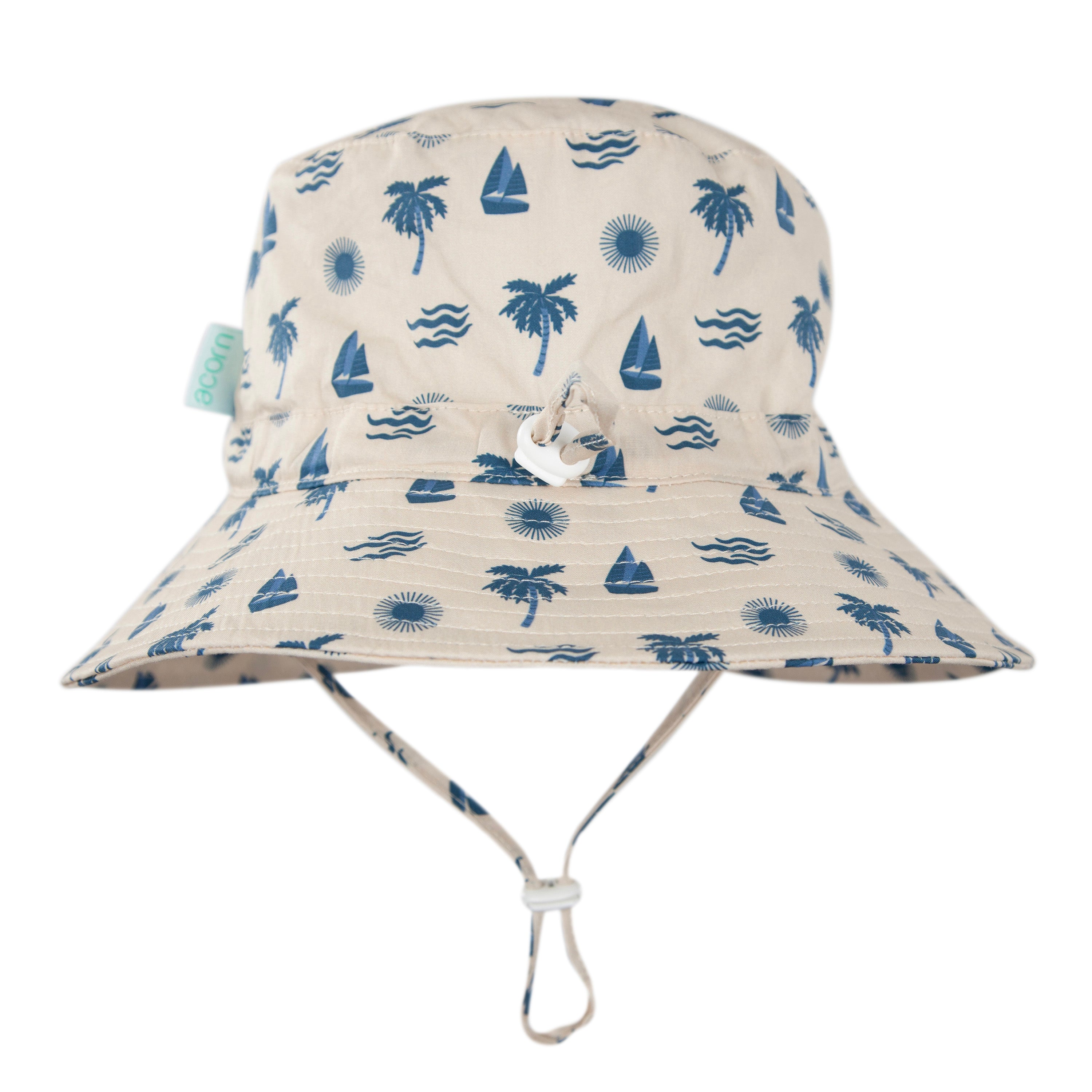 Acorn Kids Island Breeze Wide Brim Bucket Hat