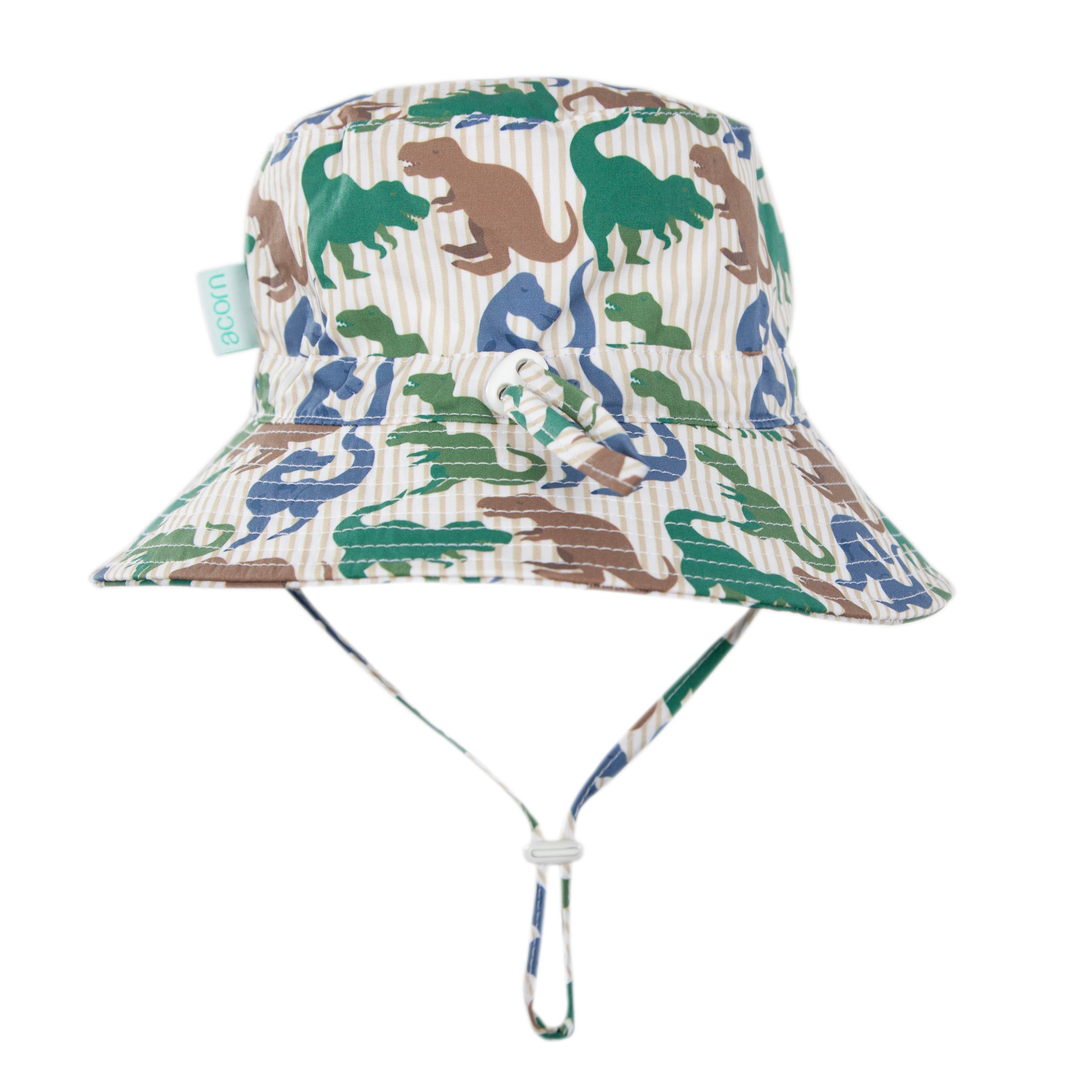 Acorn Kids T-Rex Wide Brim Bucket Hat