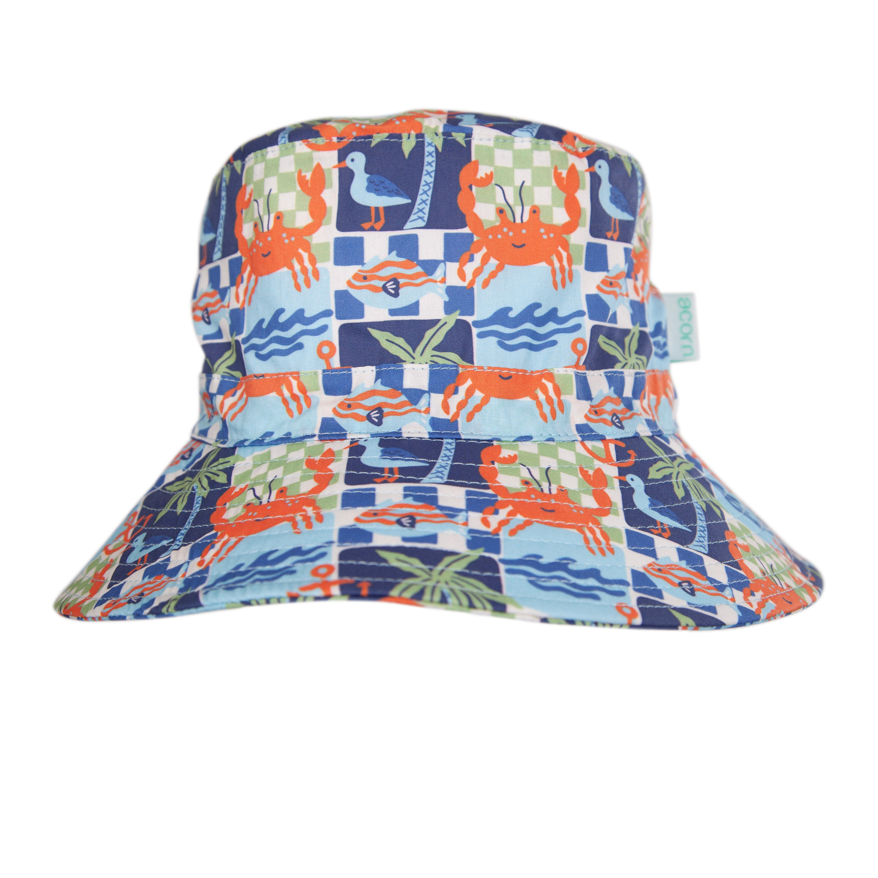 Acorn Kids Seaside Wide Brim Bucket Hat