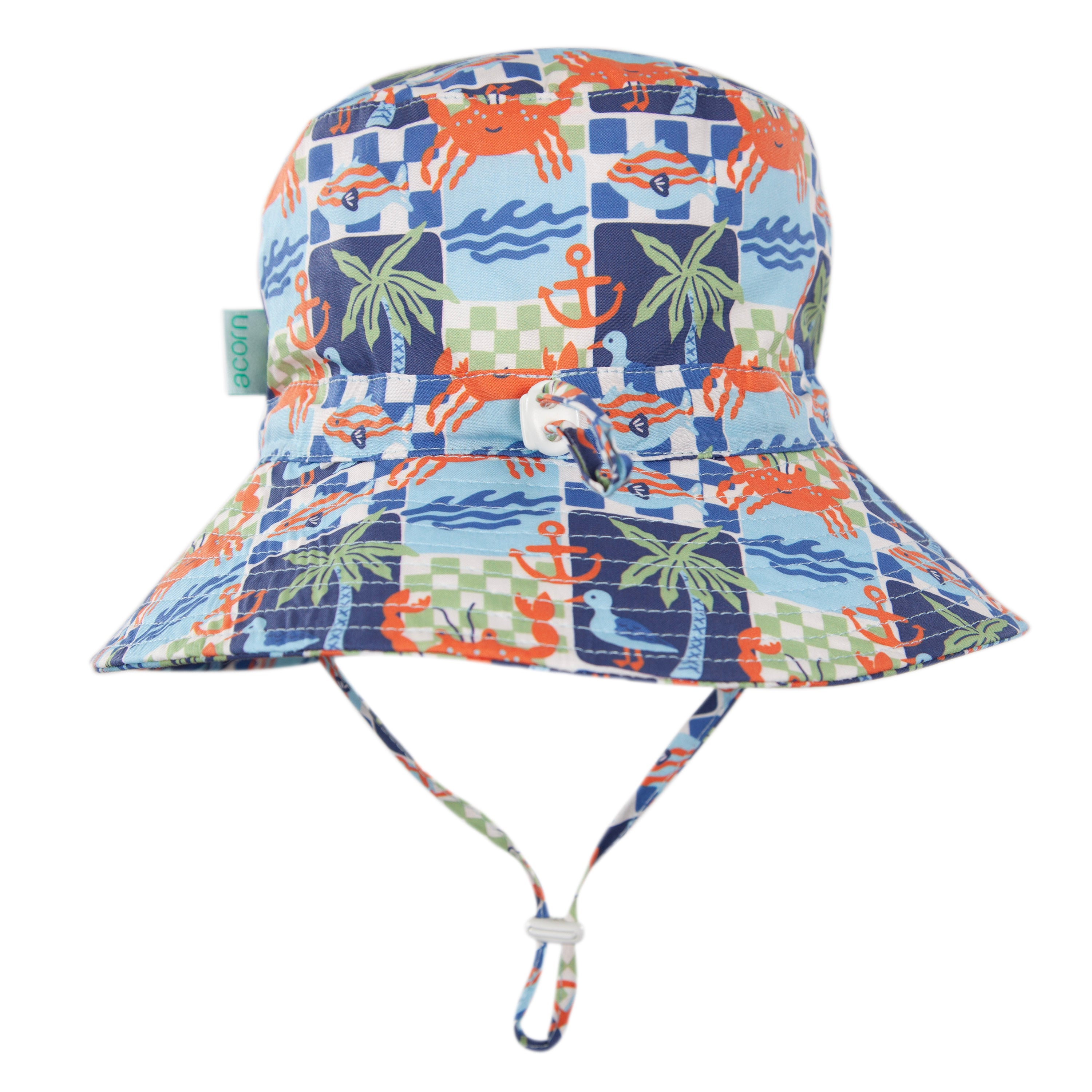 Acorn Kids Seaside Wide Brim Bucket Hat