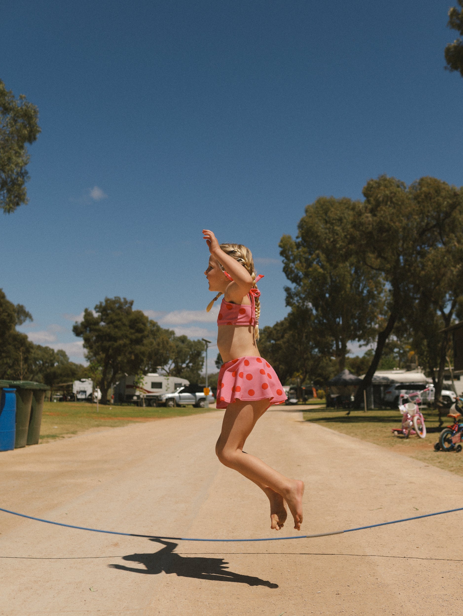 Small Swim Club Pink Polka Bikini Set