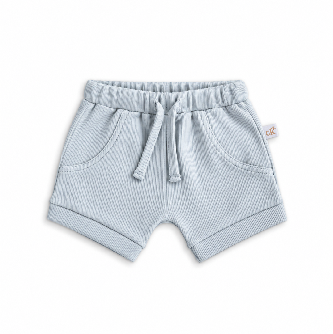 Confetti Kidz Sky Ribbed Shorties