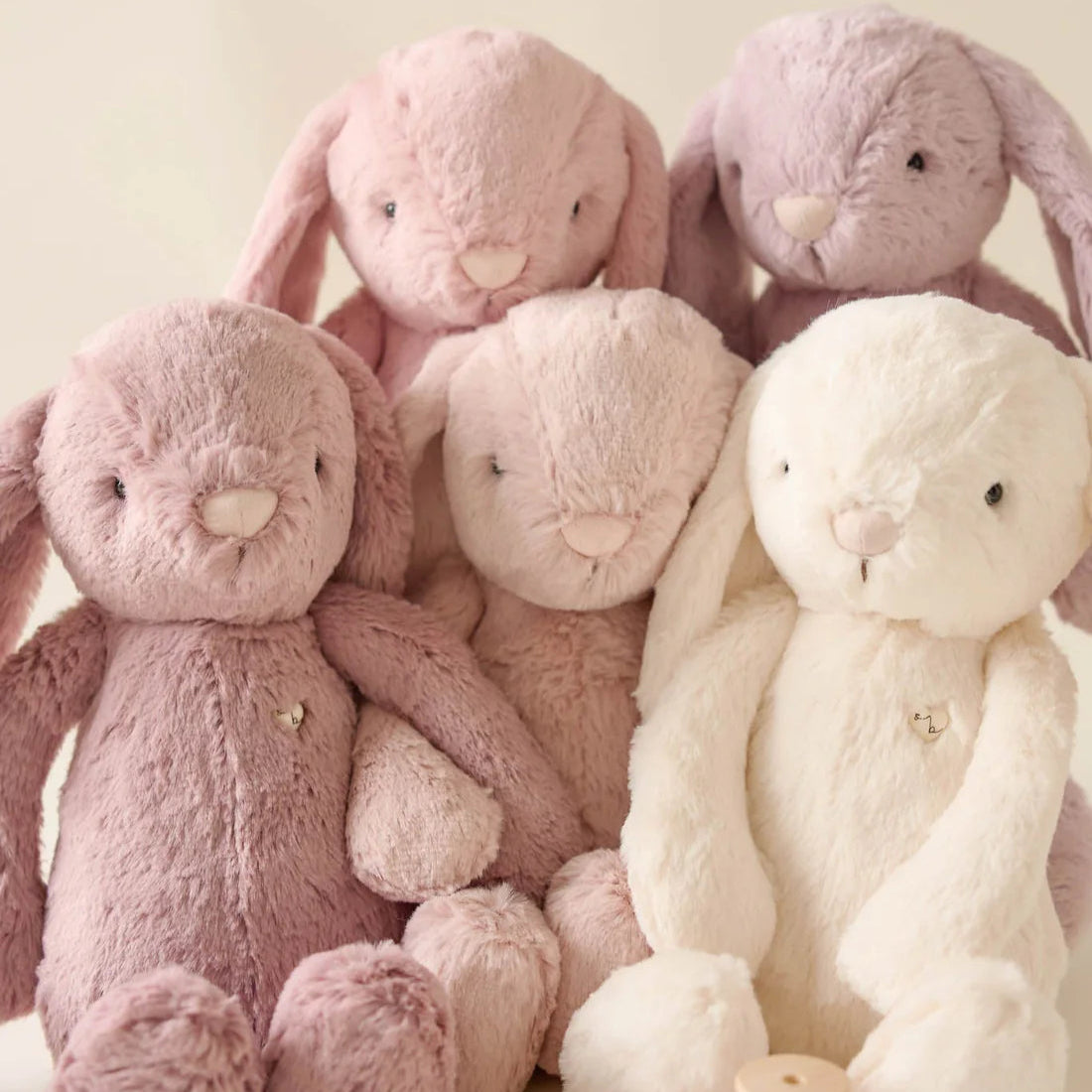 Jamie Kay Snuggle Bunnies - Penelope the Bunny - Powder Pink 30cm