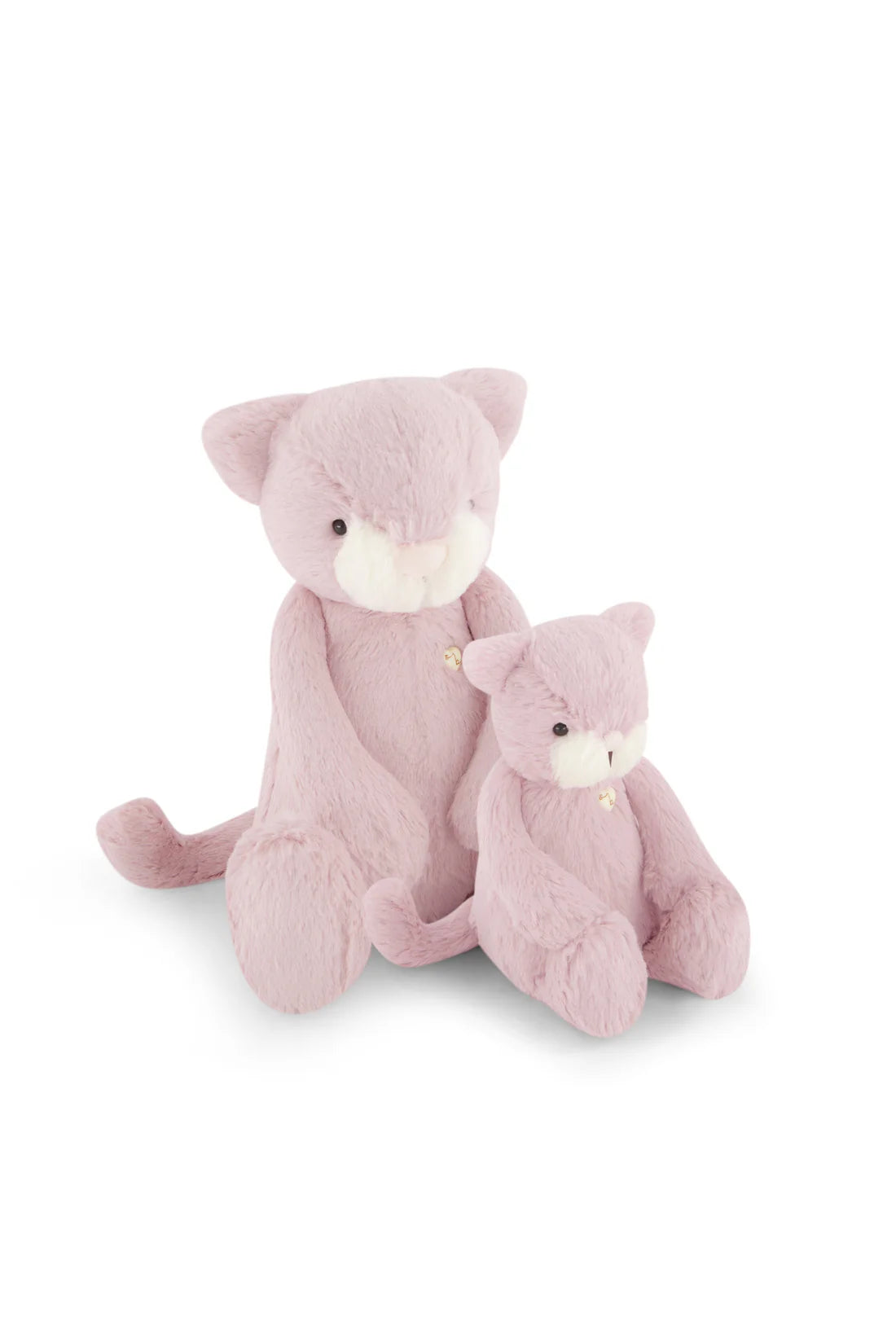 Jamie Kay Snuggle Bunnies - Elsie the Kitty - Powder Pink 20cm