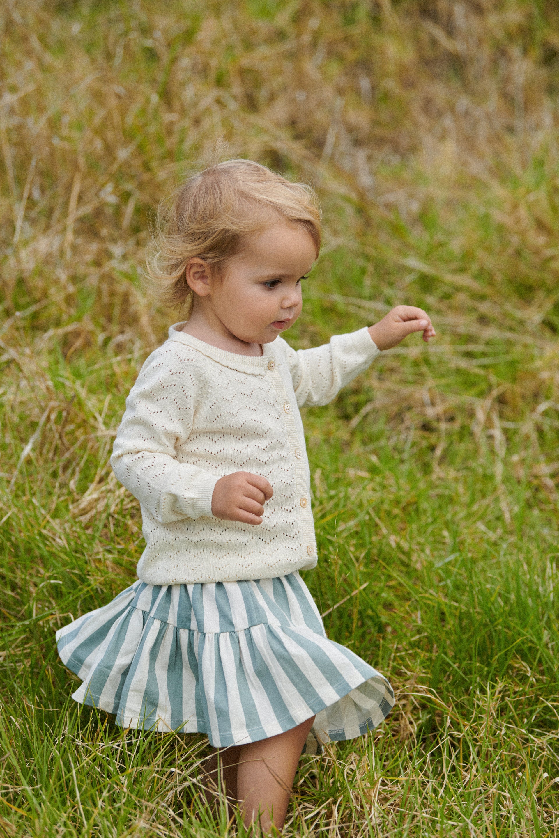 Nature Baby Star Dew Stripe Lala Skirt