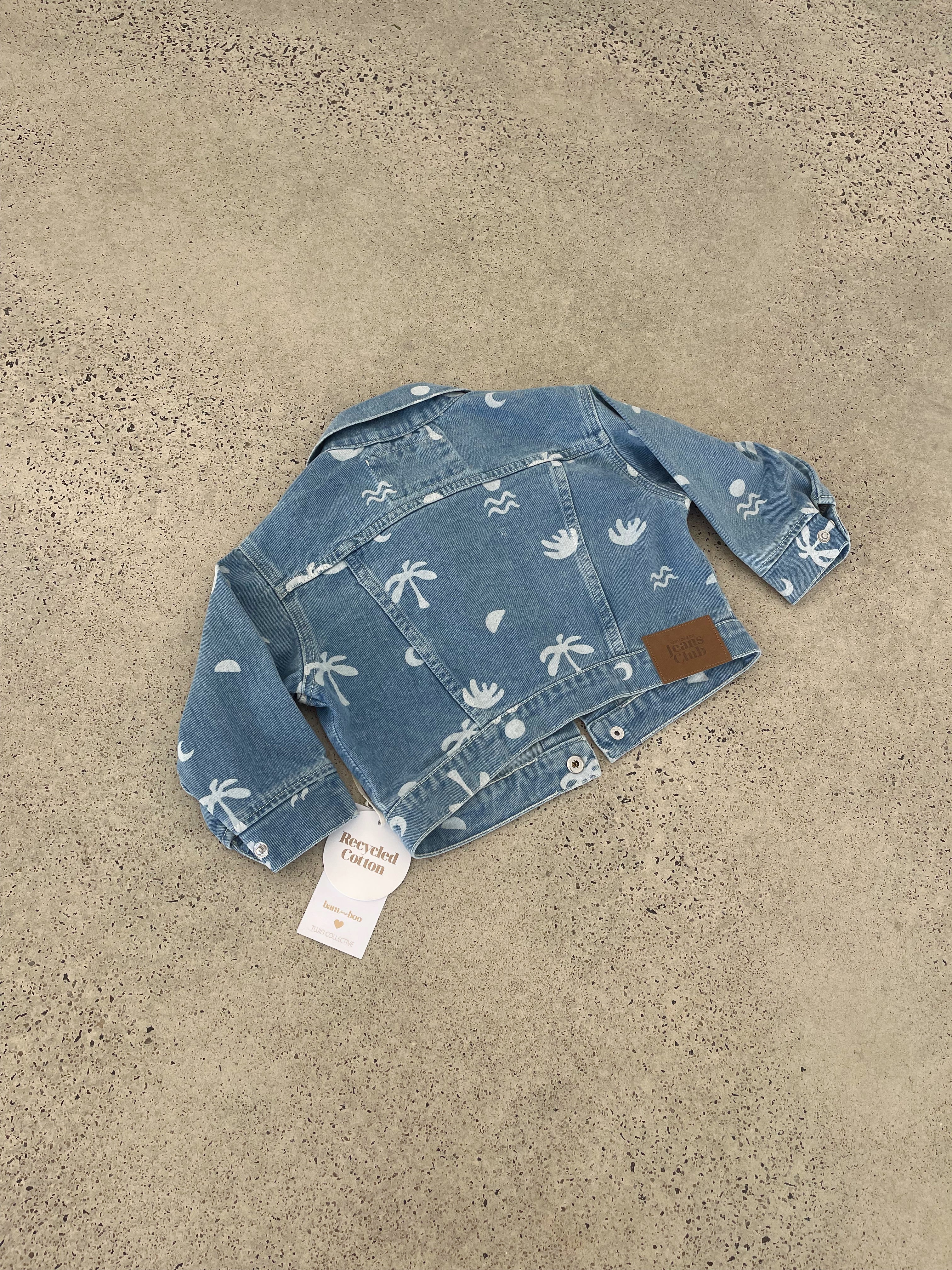 Twin Collective Trucker Jacket - Cali Print