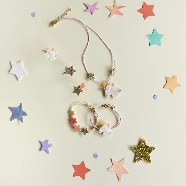 Rockahula Kids Rainbow Unicorn Bracelet Set