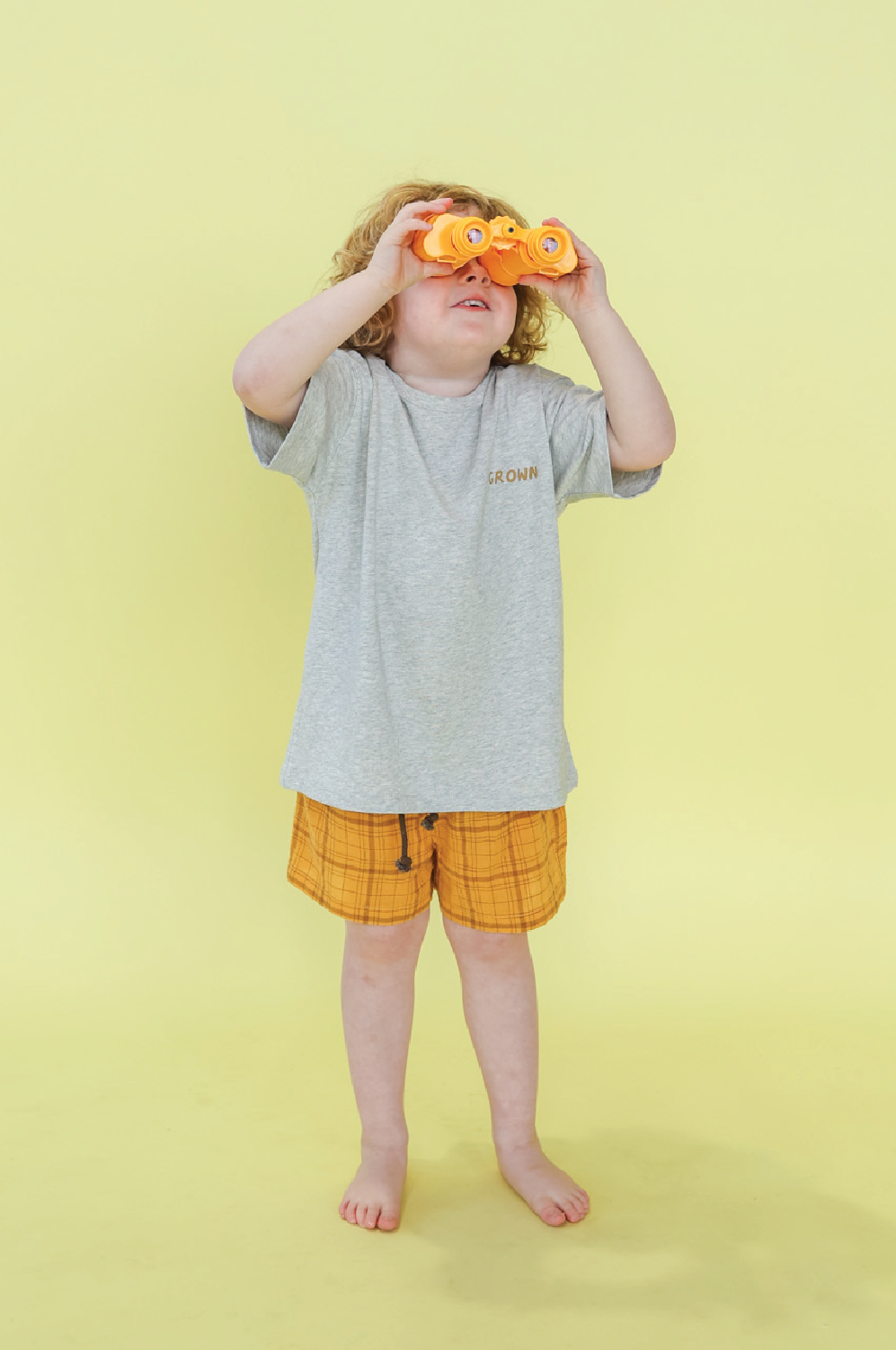 Grown Organic Sunshine Tee - Grey Marle