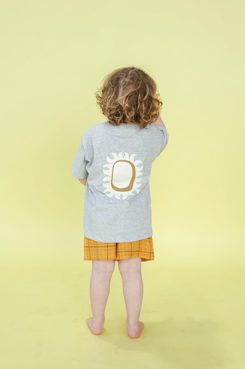 Grown Organic Sunshine Tee - Grey Marle