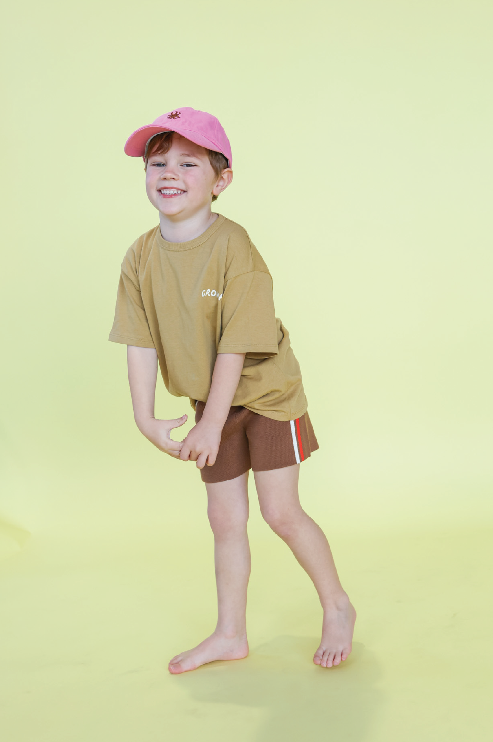 Grown Organic Sunshine Tee - Mustard