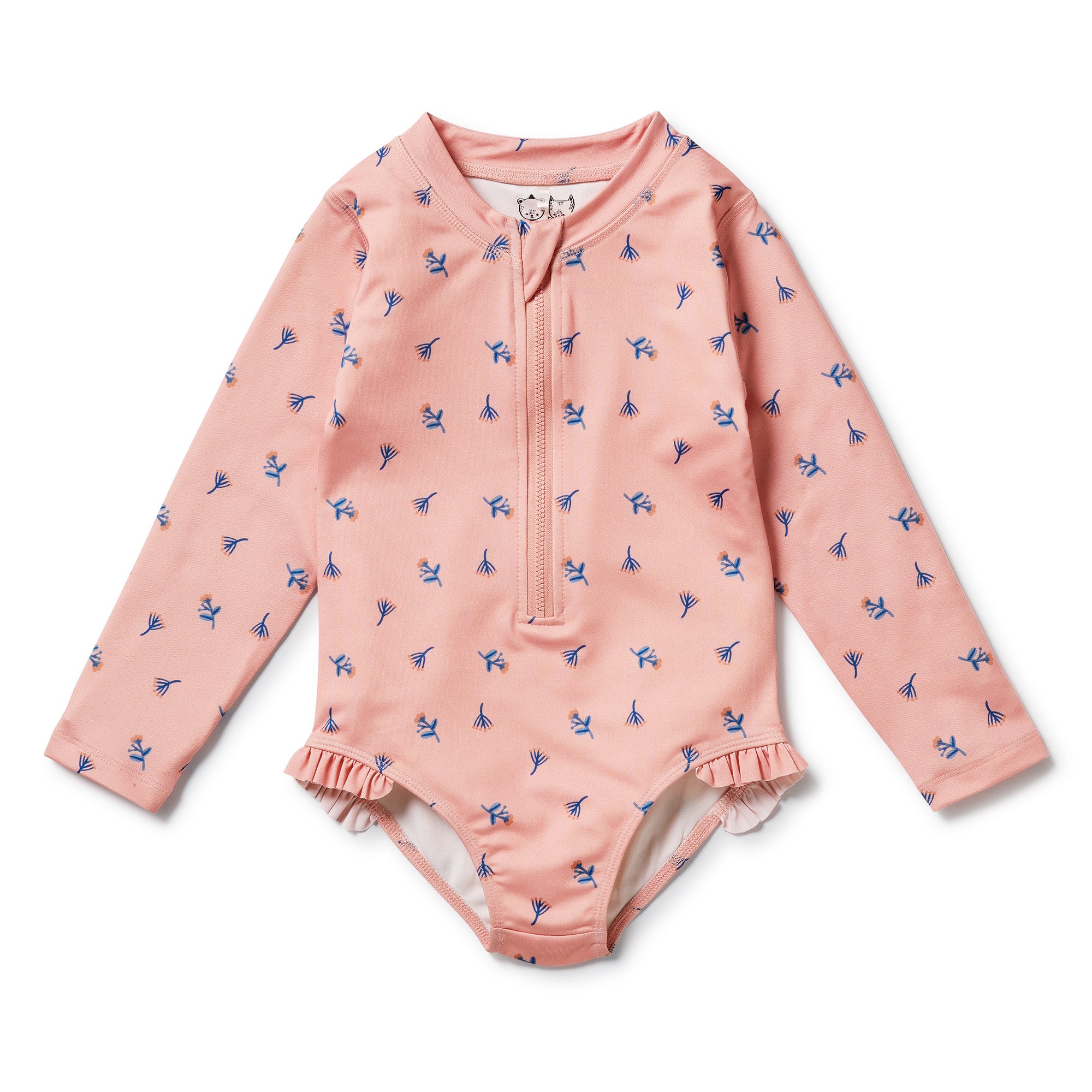 Wilson & Frenchy Little Flower Long Sleeve Swimsuit