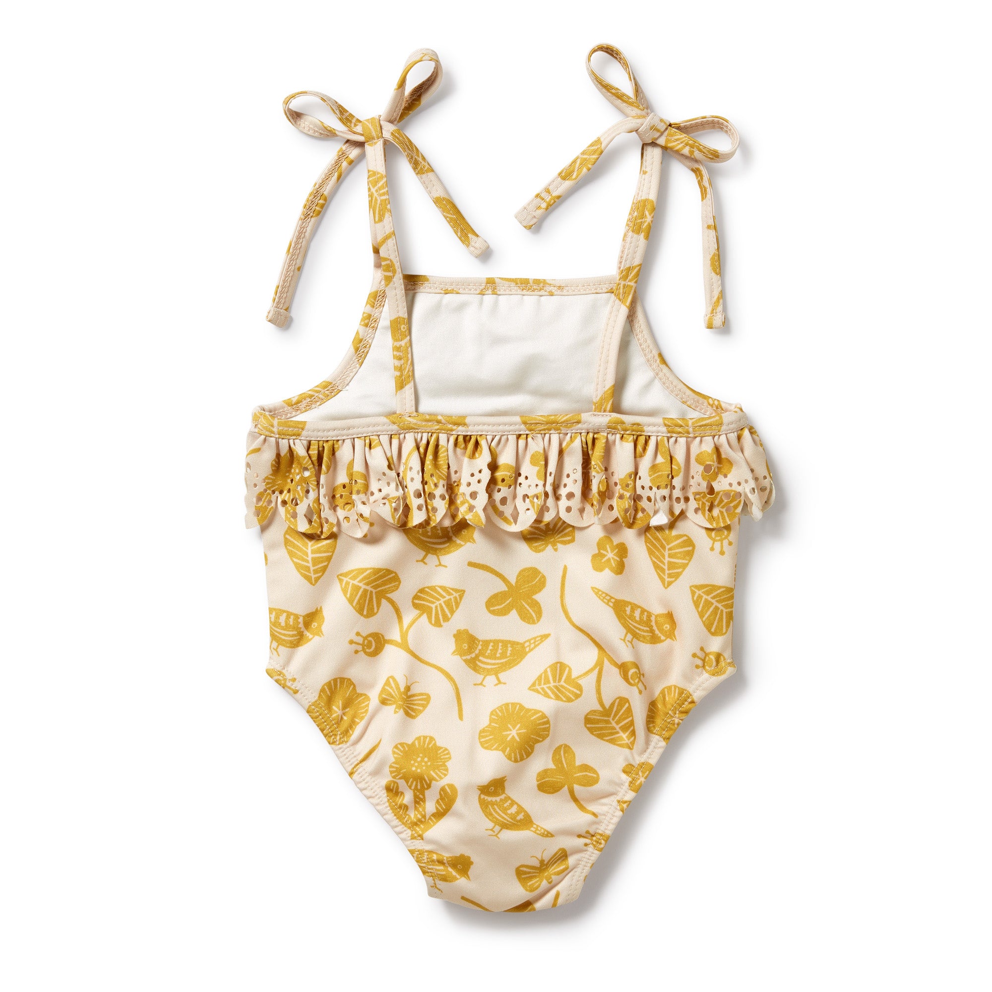 Wilson & Frenchy Goldie Floral Cutwork Swimsuit