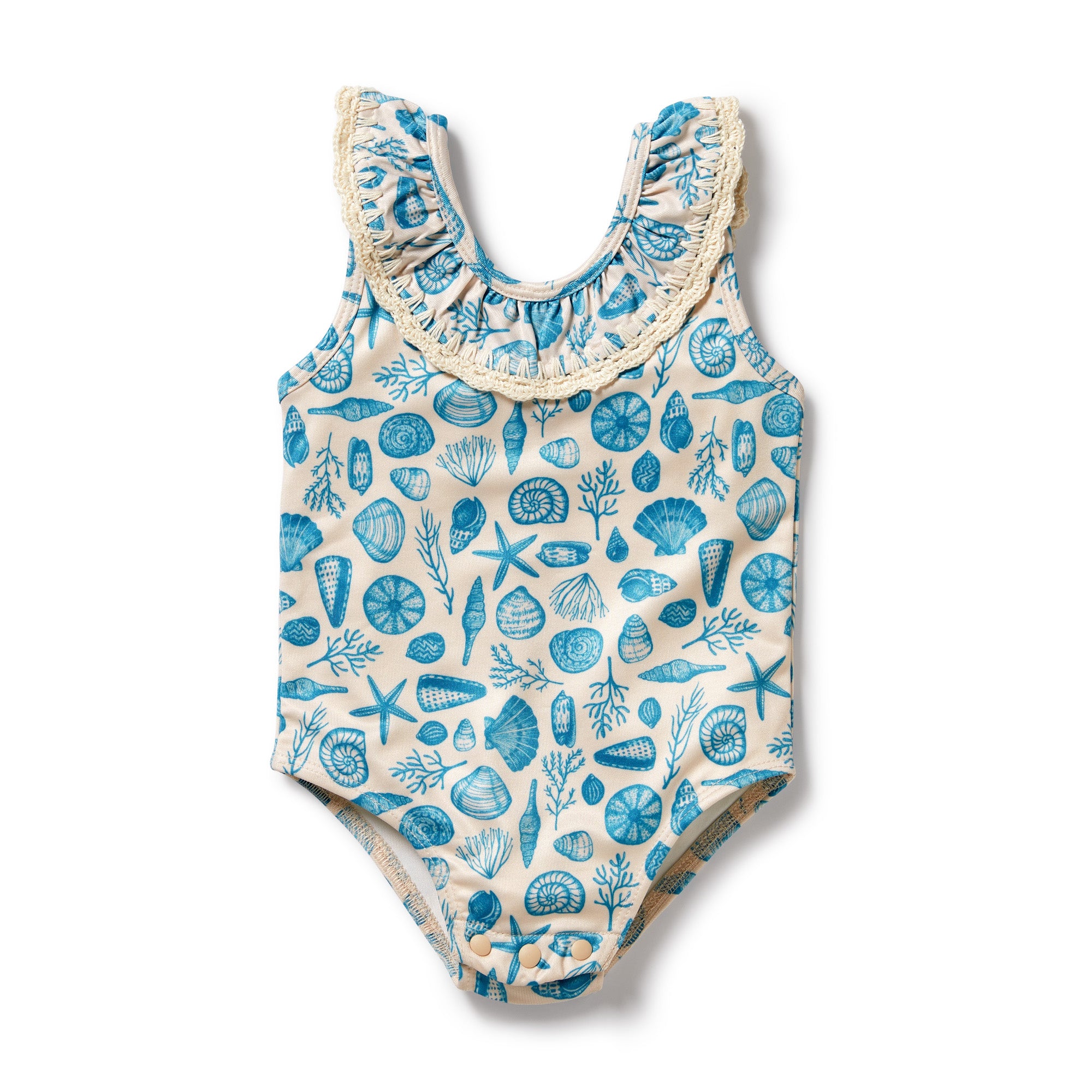 Wilson & Frenchy Shells Crochet Swimsuit