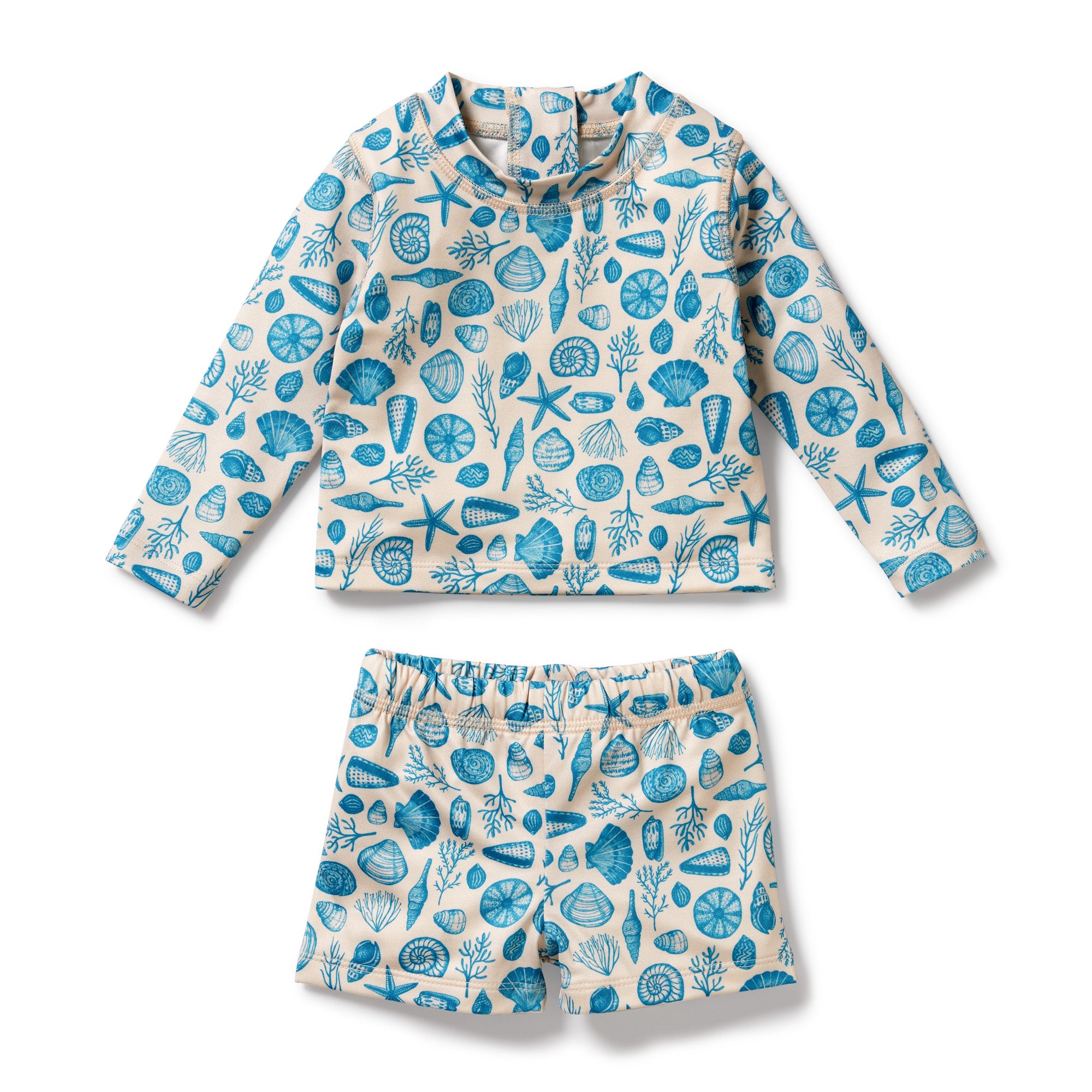 Wilson & Frenchy Shells Rashie Swim Set