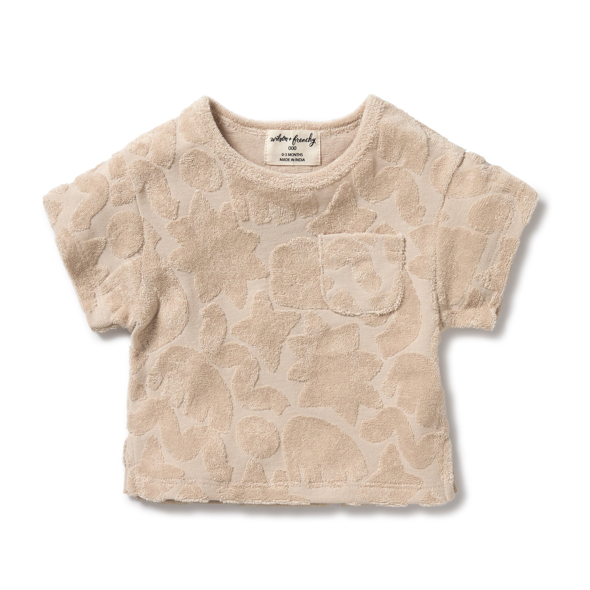 Wilson & Frenchy Pattern Play Organic Terry Tee