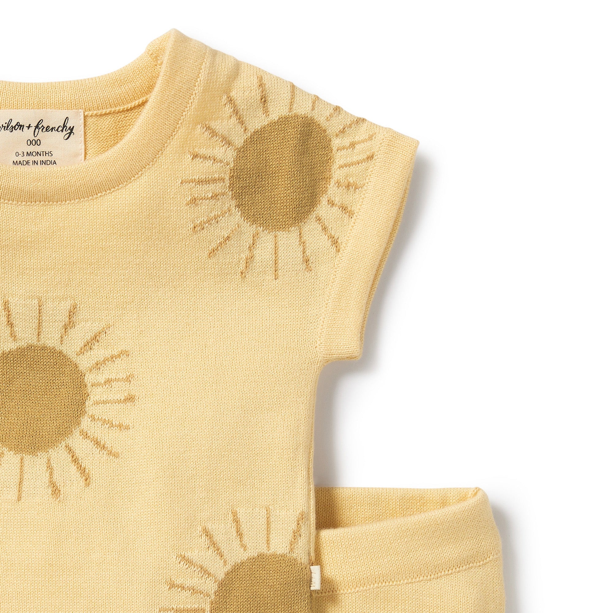 Wilson & Frenchy Sunshine Organic Knitted Set