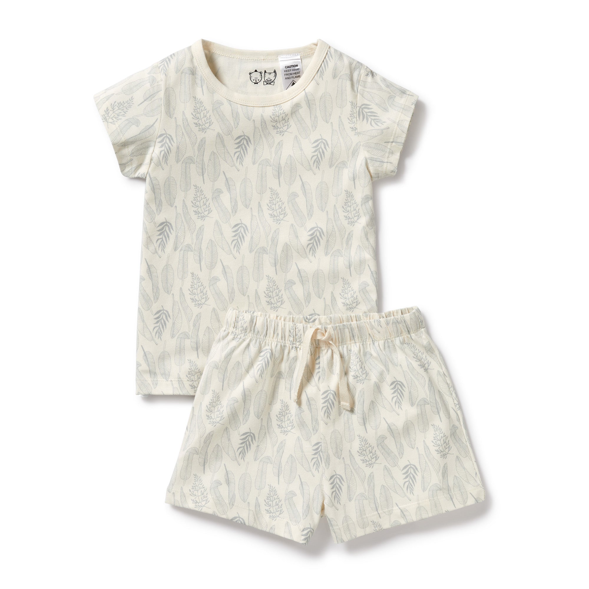 Wilson & Frenchy New Leaf Organic Short Sleeve Pyjamas