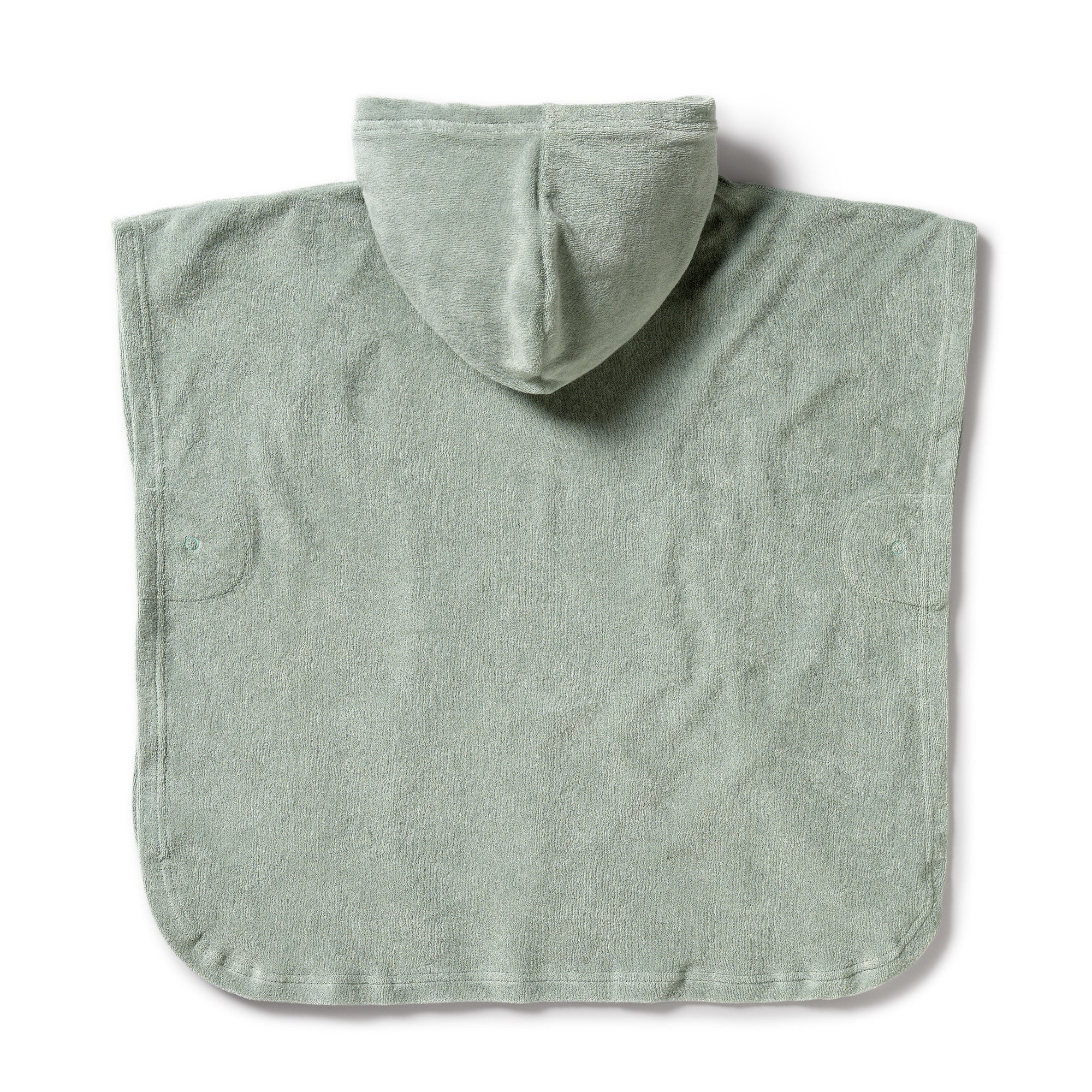 Wilson & Frenchy Pistachio Organic Terry Hooded Poncho