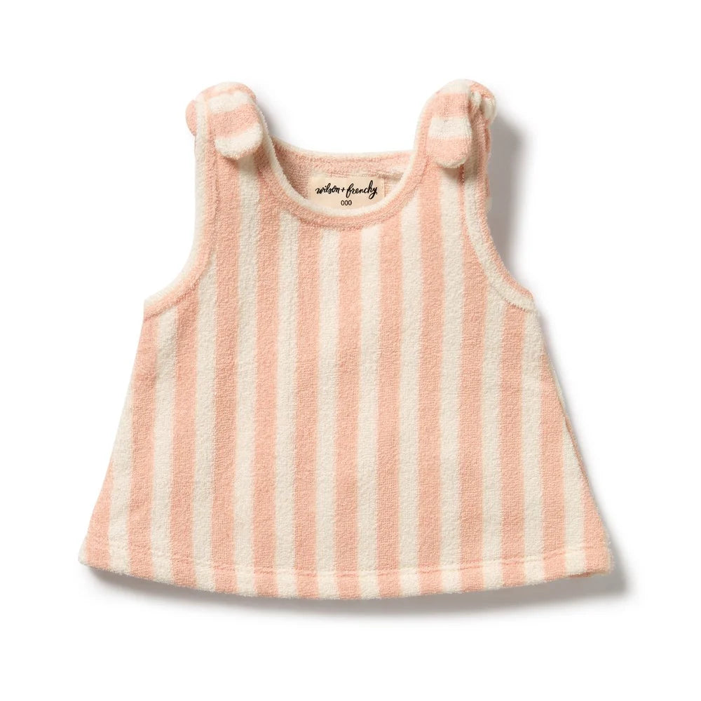 Wilson & Frenchy Strawberry Wave Organic Terry Singlet