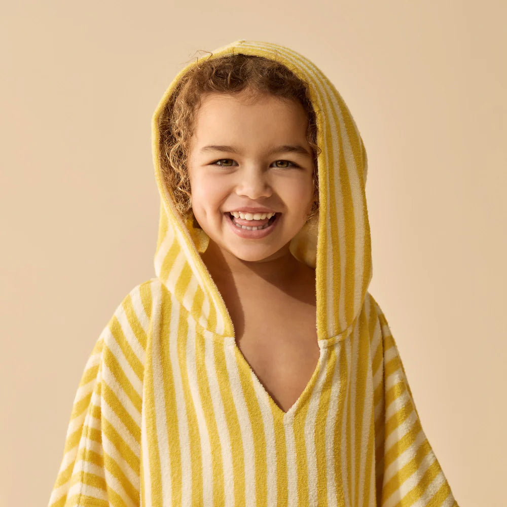 Wilson & Frenchy Honey Wave Organic Terry Hooded Towel
