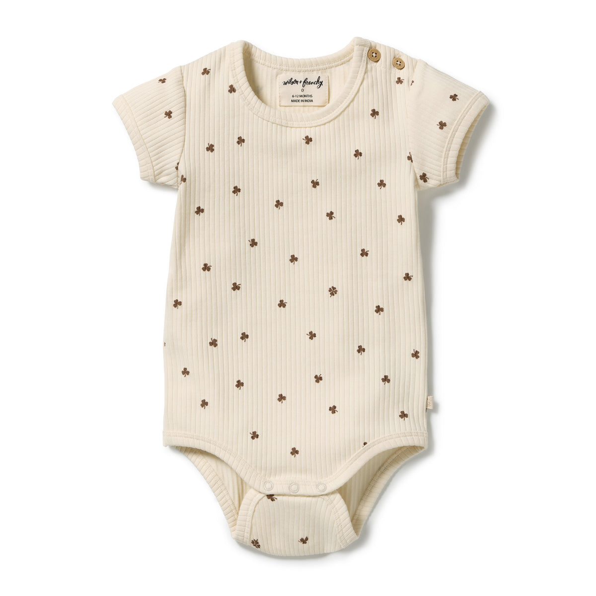 Wilson & Frenchy My Lucky Charm Organic Bodysuit