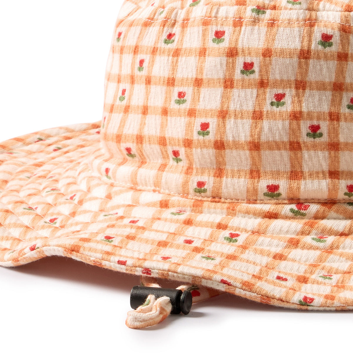 Wilson & Frenchy Checkerberry Organic Crinkle Sun Hat