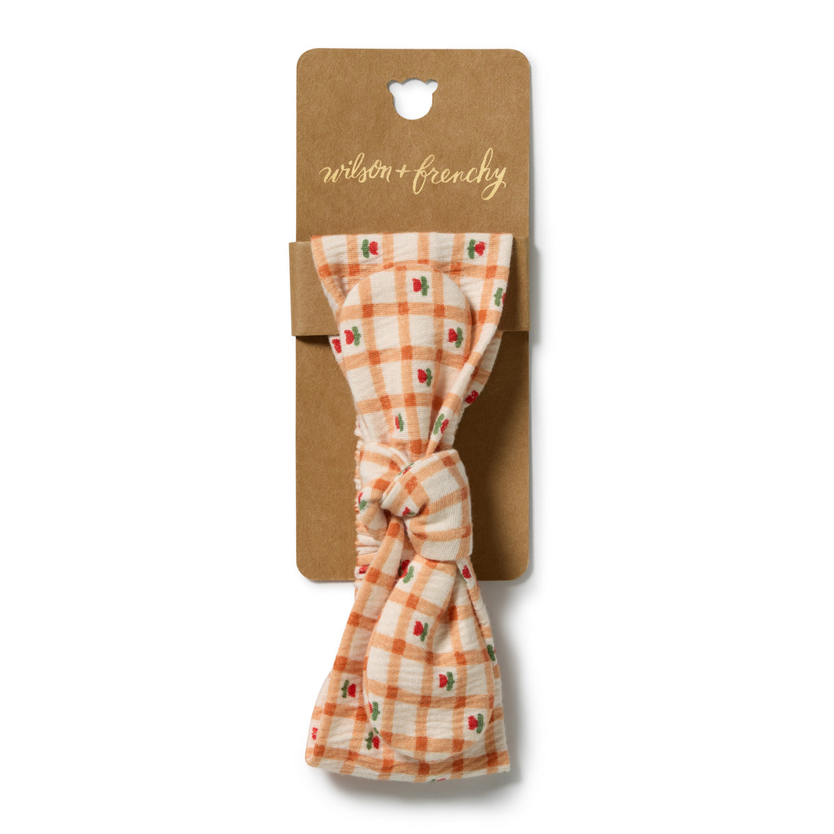 Wilson & Frenchy Checkerberry Organic Crinkle Headband