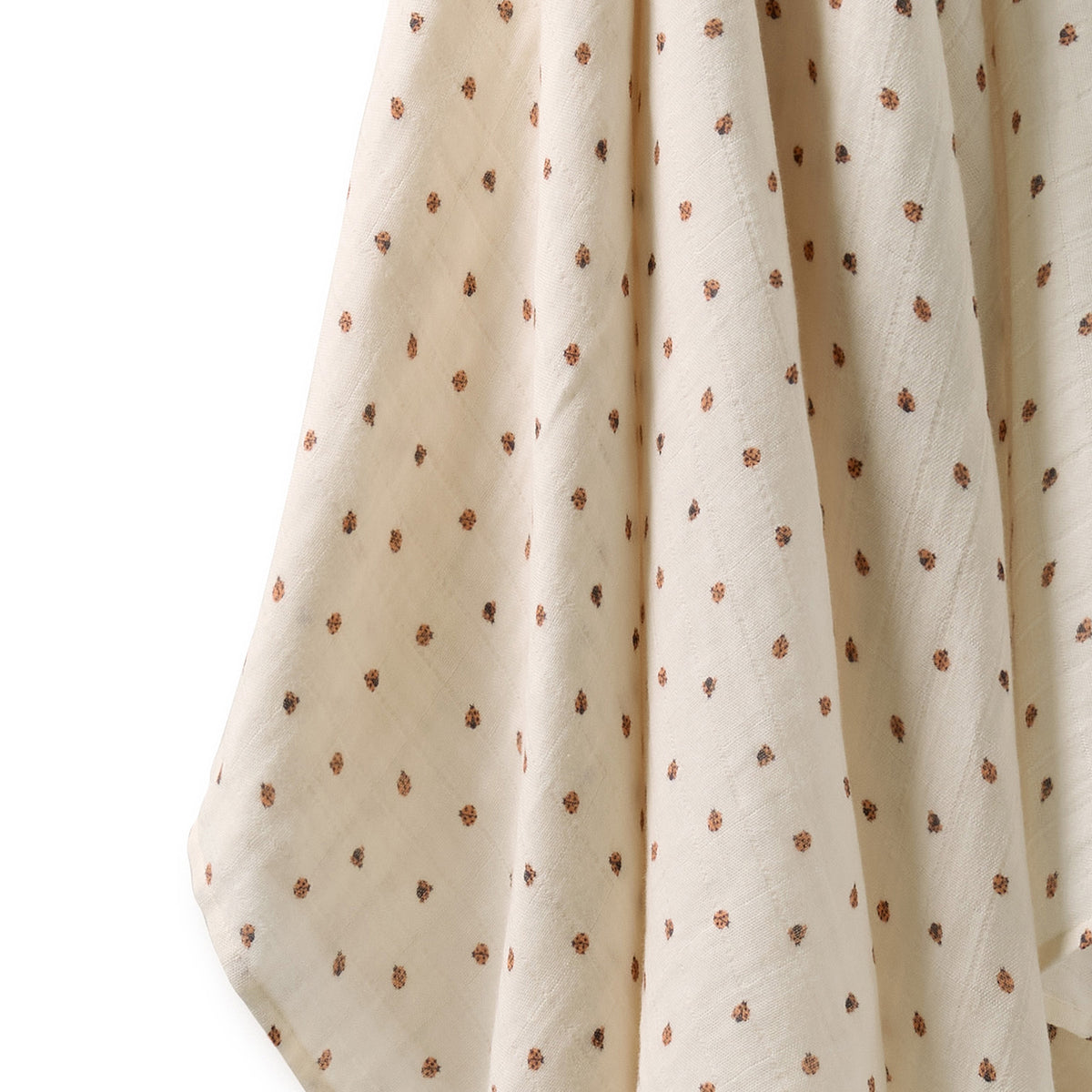 Wilson & Frenchy Little Lady Bugs Organic Muslin
