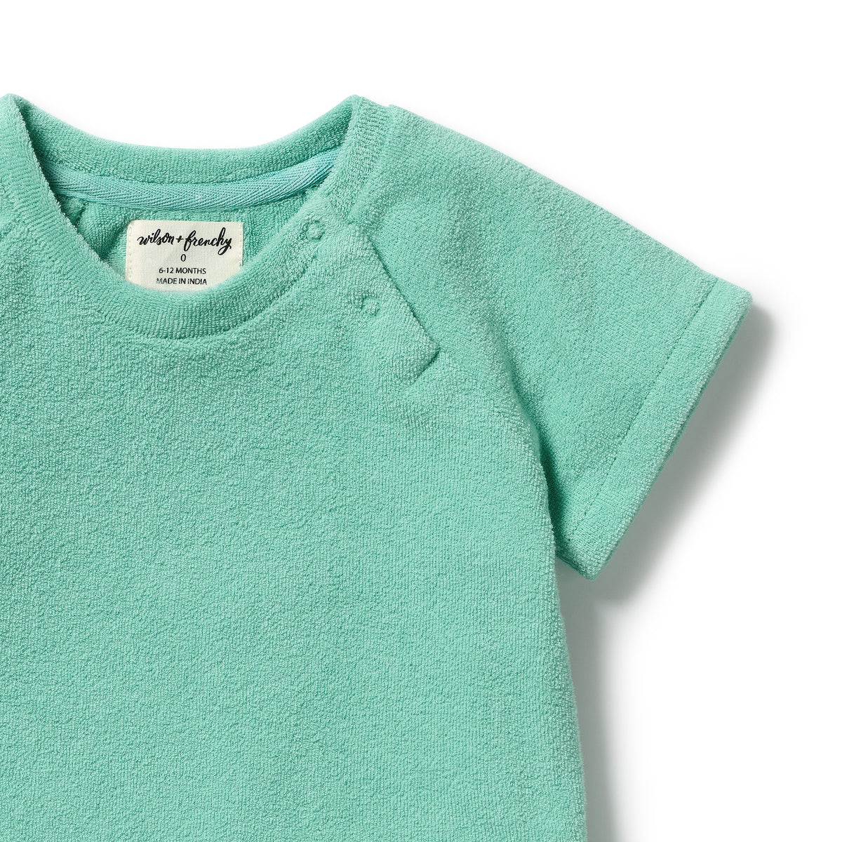 Wilson & Frenchy Seafoam Organic Terry Tee