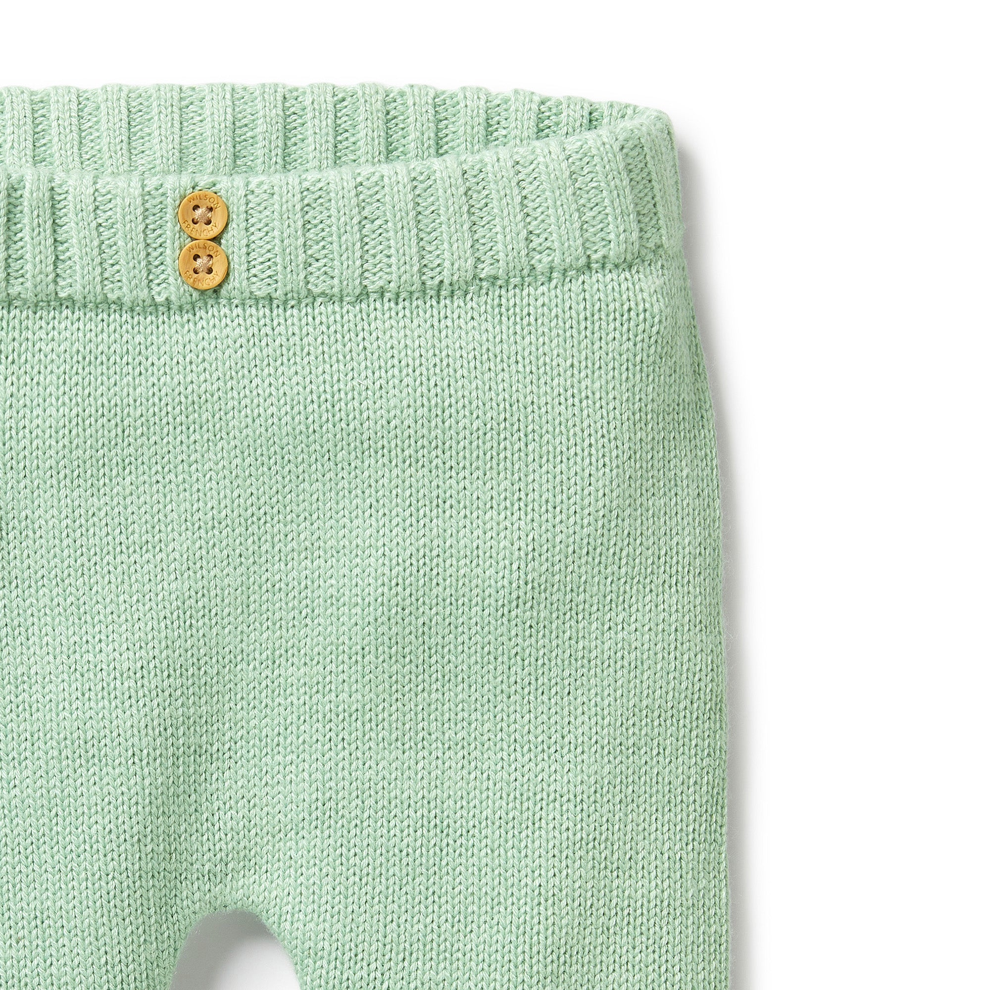 Wilson & Frenchy Mint Green Knitted Legging