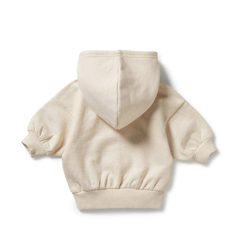 Wilson & Frenchy Oatmeal Organic Hooded Terry Sweat