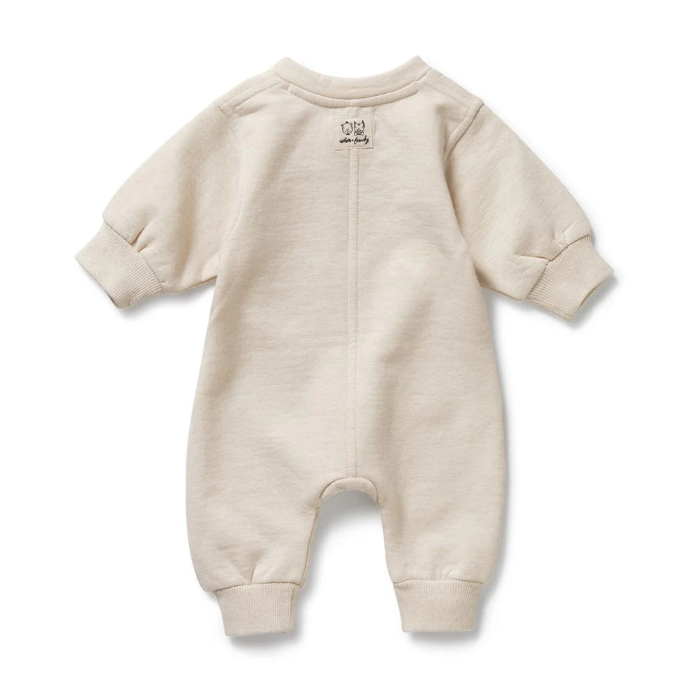 Wilson & Frenchy Oatmeal Organic Terry Growsuit