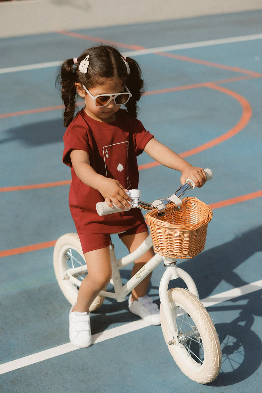 Zada Sol Wander Shorts – Burgundy