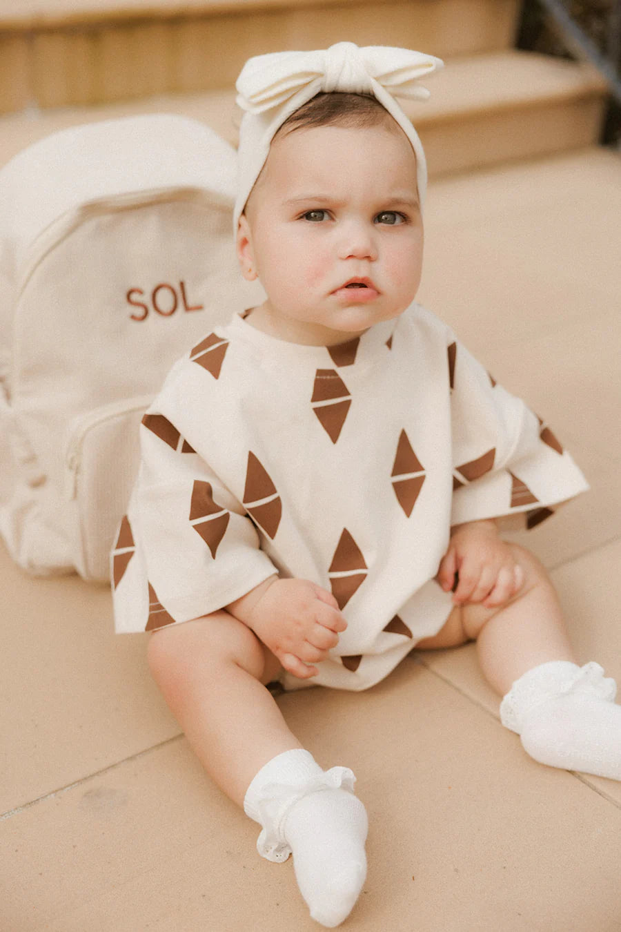 Zada Sol Daydream Romper – Cream