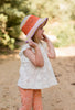 Acorn Kids Astrid Crochet Straw Hat- Sand Multi Colour