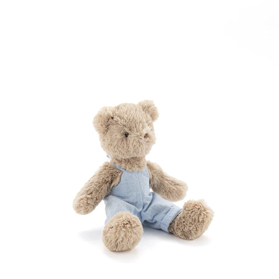 Nana Huchy Baby Honey Bear - Overalls Baby Blue
