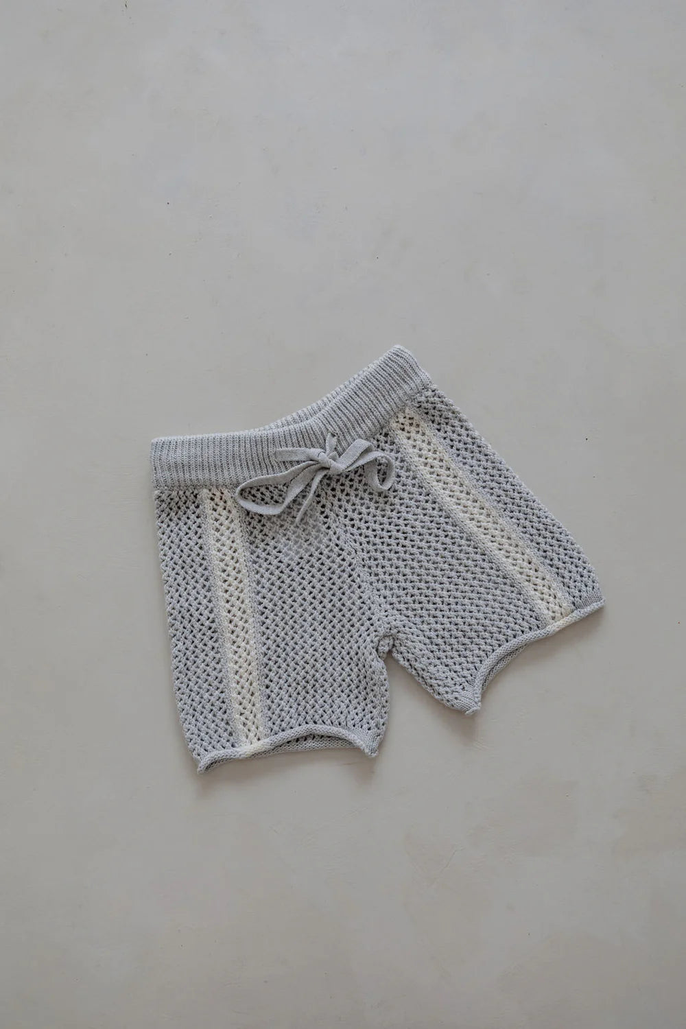 Belle & Sun Crochet Shorts - Cloud