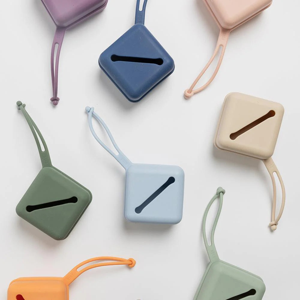 Bibs Pacifier Soft Case Vanilla