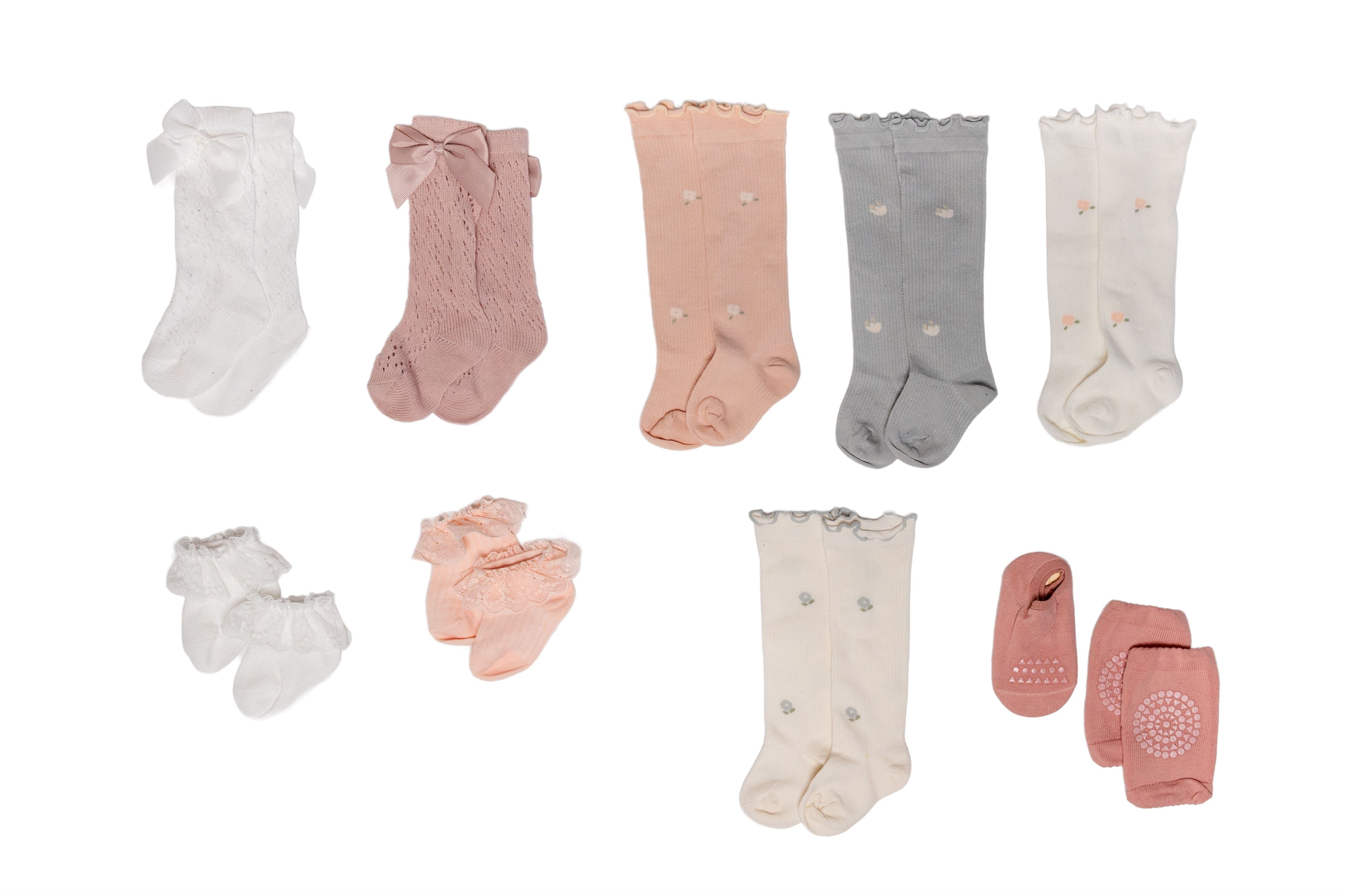 Alex & Ant Milky Lace Socks