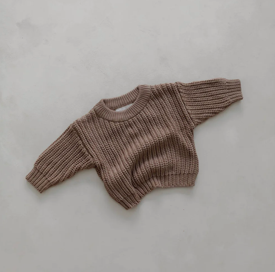 Belle & Sun Knit Sweater - Cedar