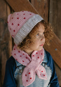 Acorn Kids Cherry Cross Over Scarf Pink