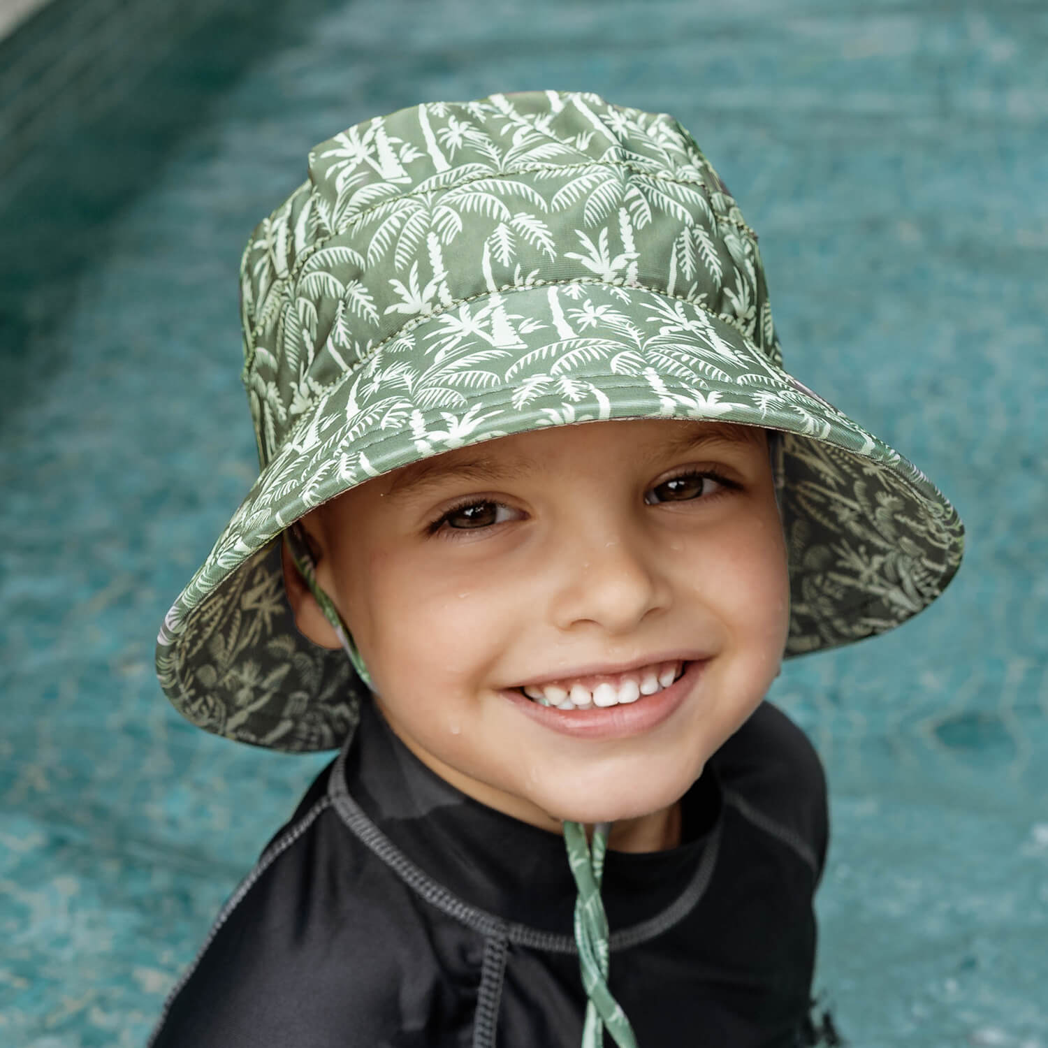 Bedhead Hats Classic Swim Bucket Beach Hat - Oasis