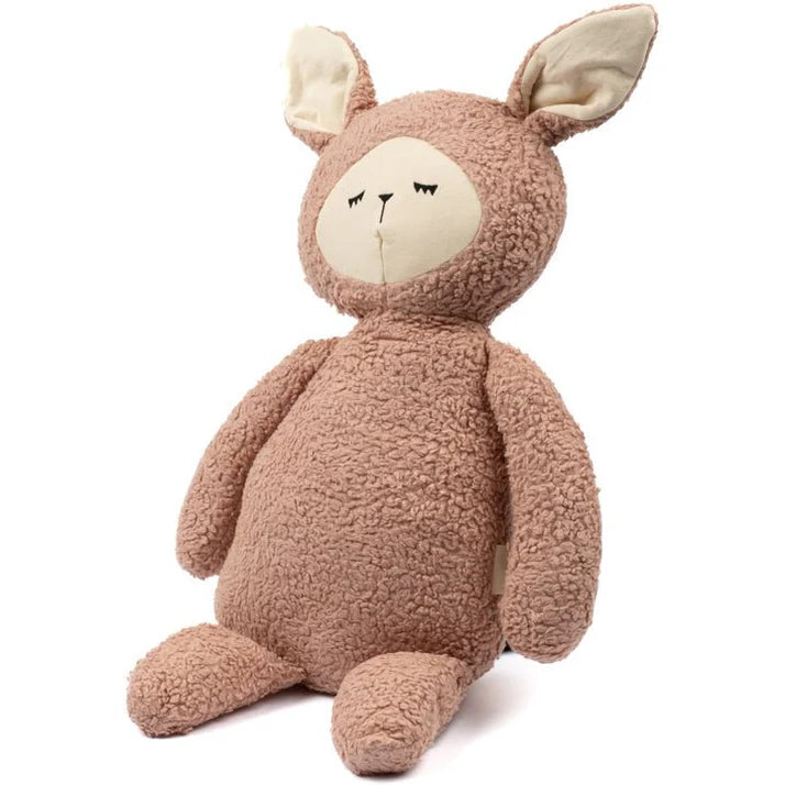 Fabelab Weighted Big Buddy - Bunny - Dusty Rose 44cm