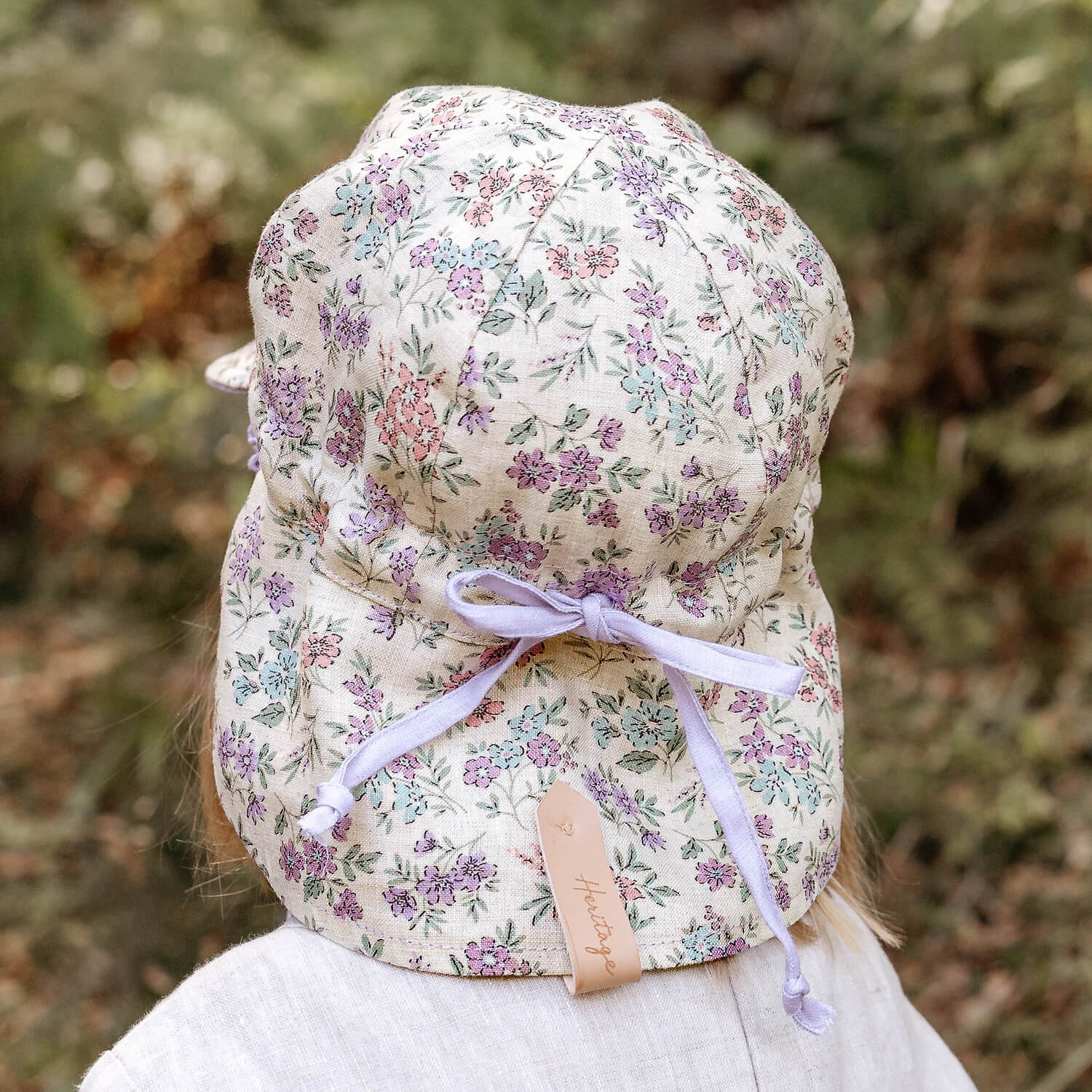 Bedhead Hats 'Lounger' Baby Reversible Flap Sun Hat - Laura